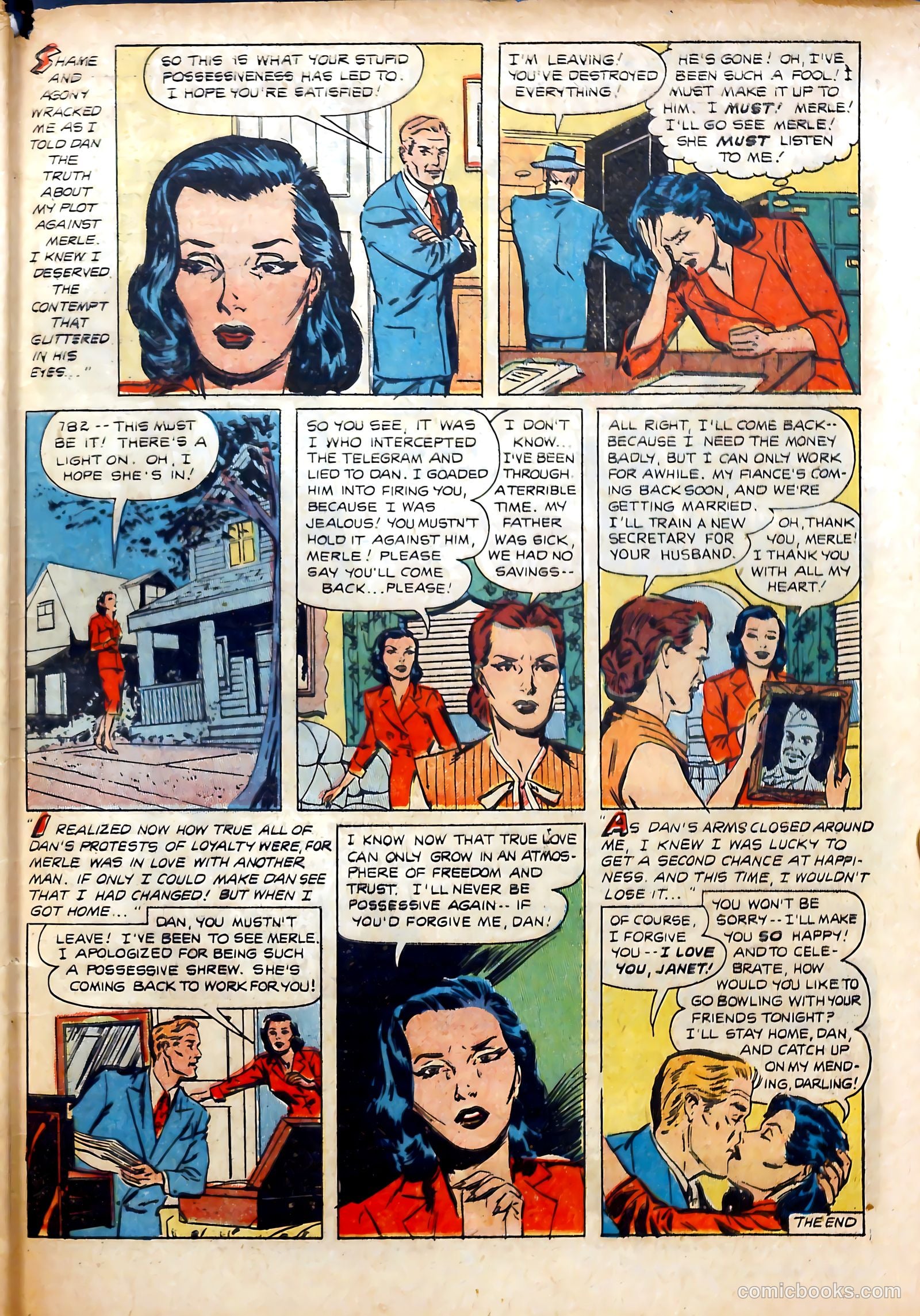Romantic Marriage #9 (1952) — page 49 of 52
