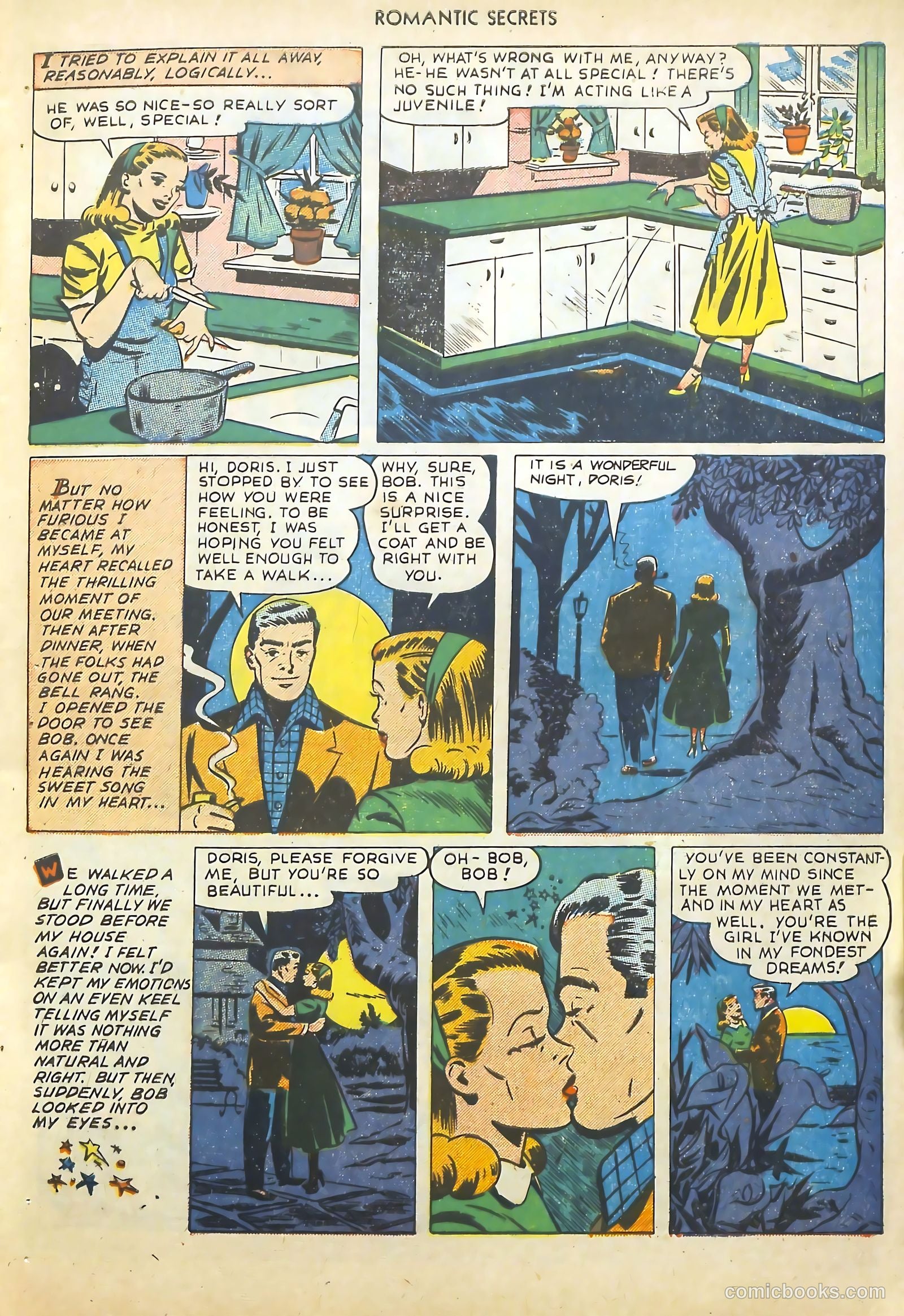 Romantic Secrets #1 (1949) — page 21 of 52
