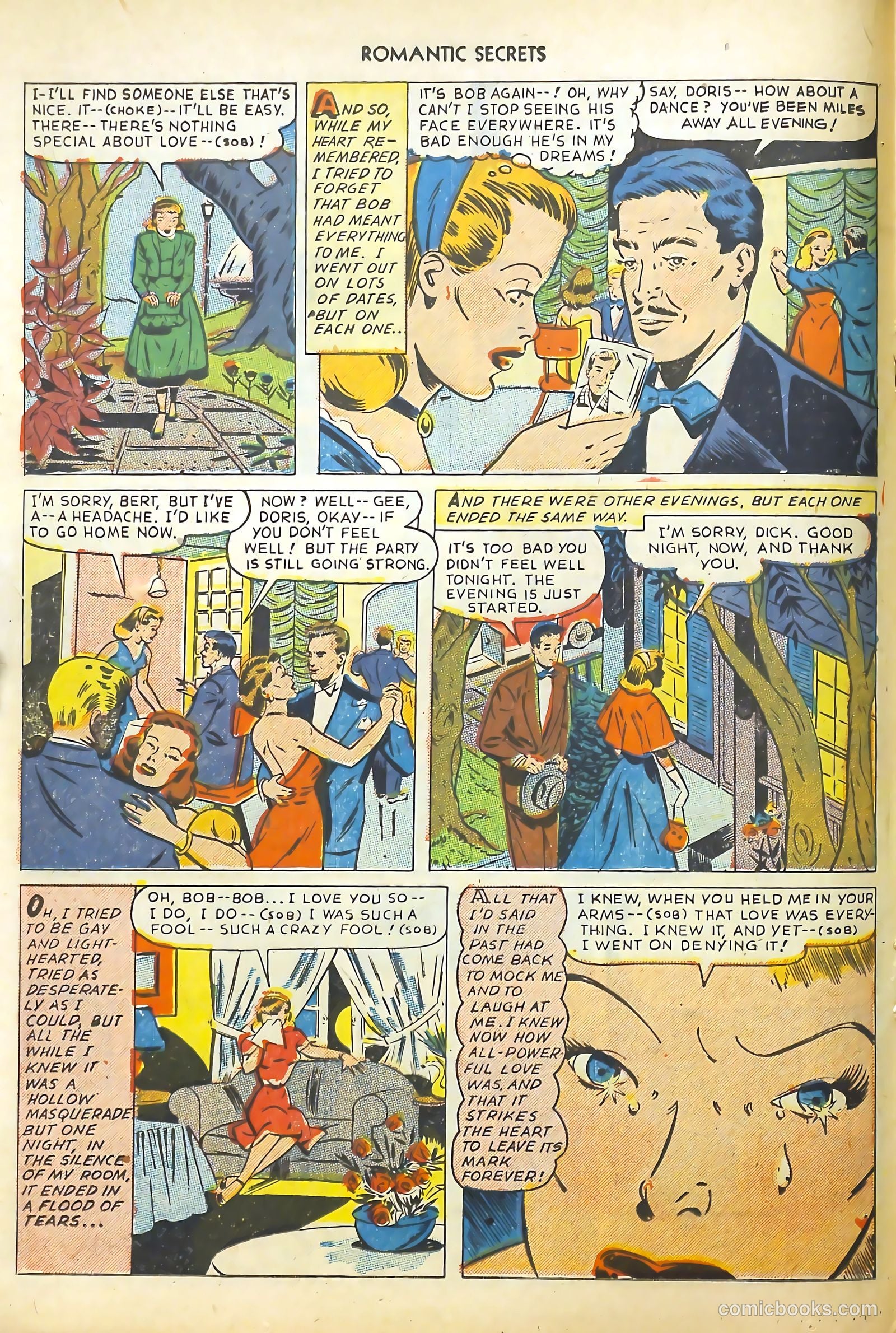 Romantic Secrets #1 (1949) — page 26 of 52