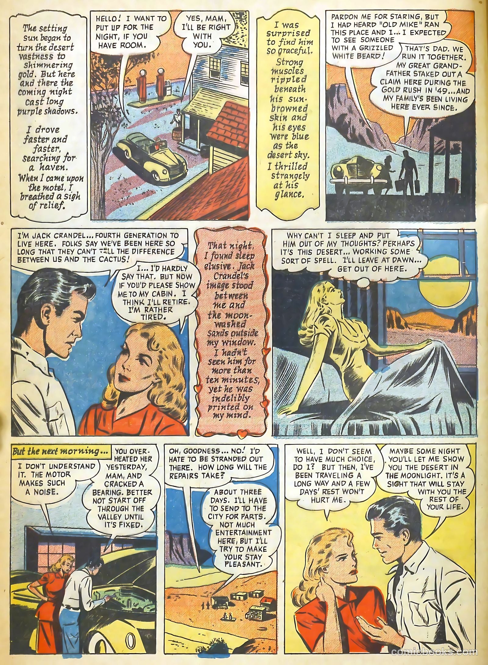 Romantic Secrets #10 (1950) — page 4 of 36