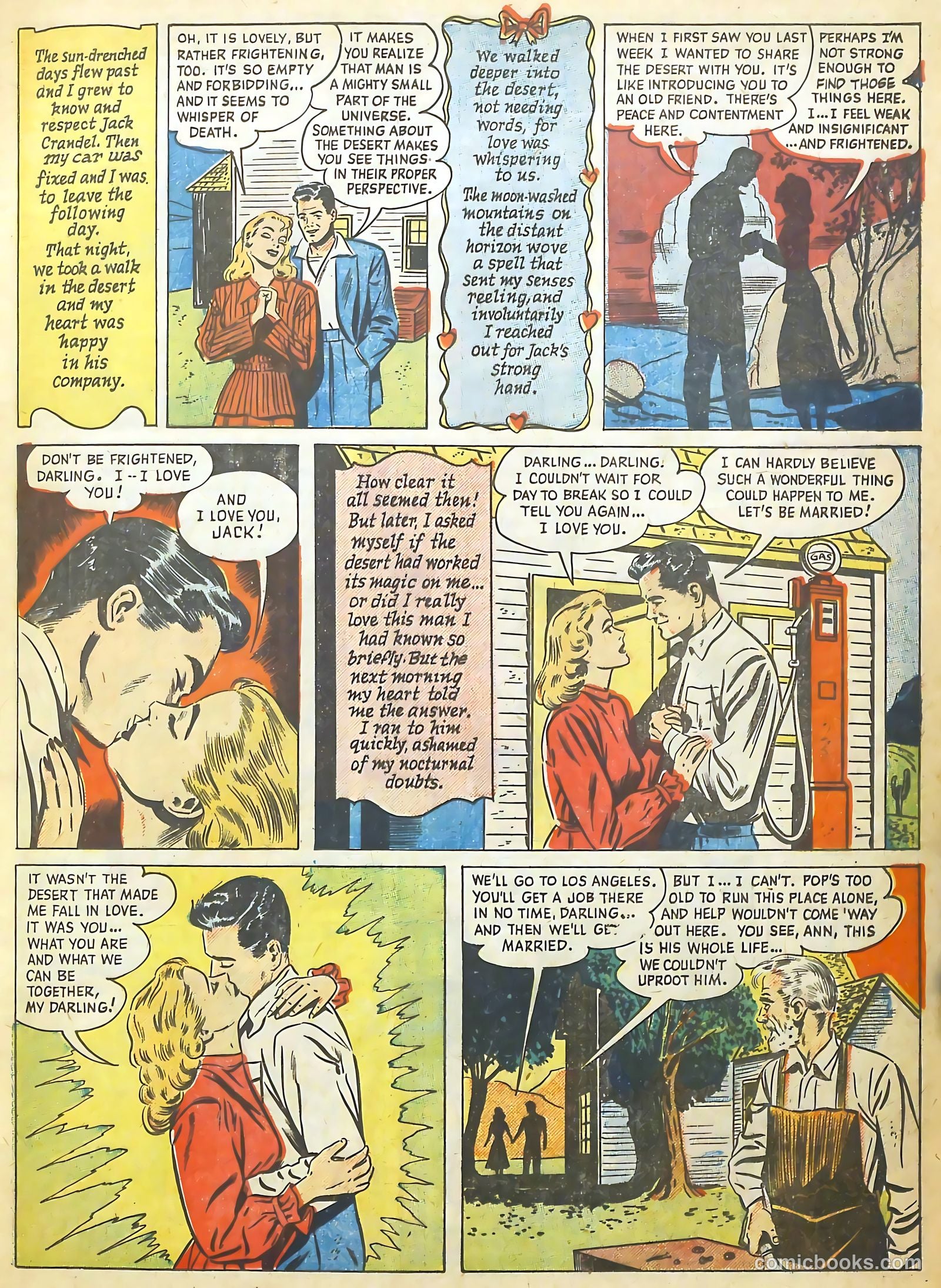 Romantic Secrets #10 (1950) — page 5 of 36