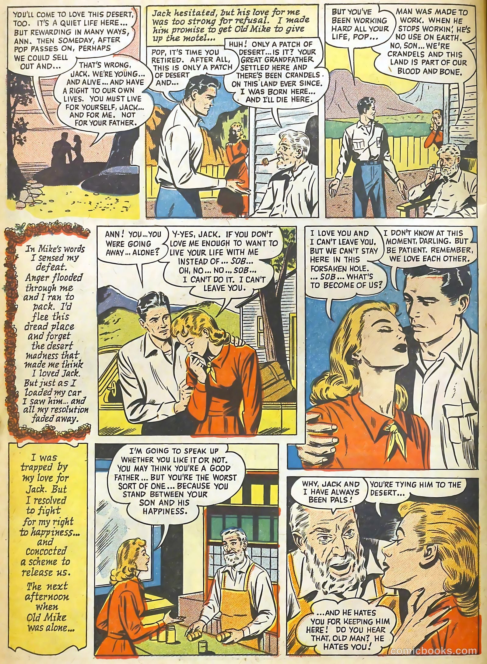 Romantic Secrets #10 (1950) — page 6 of 36