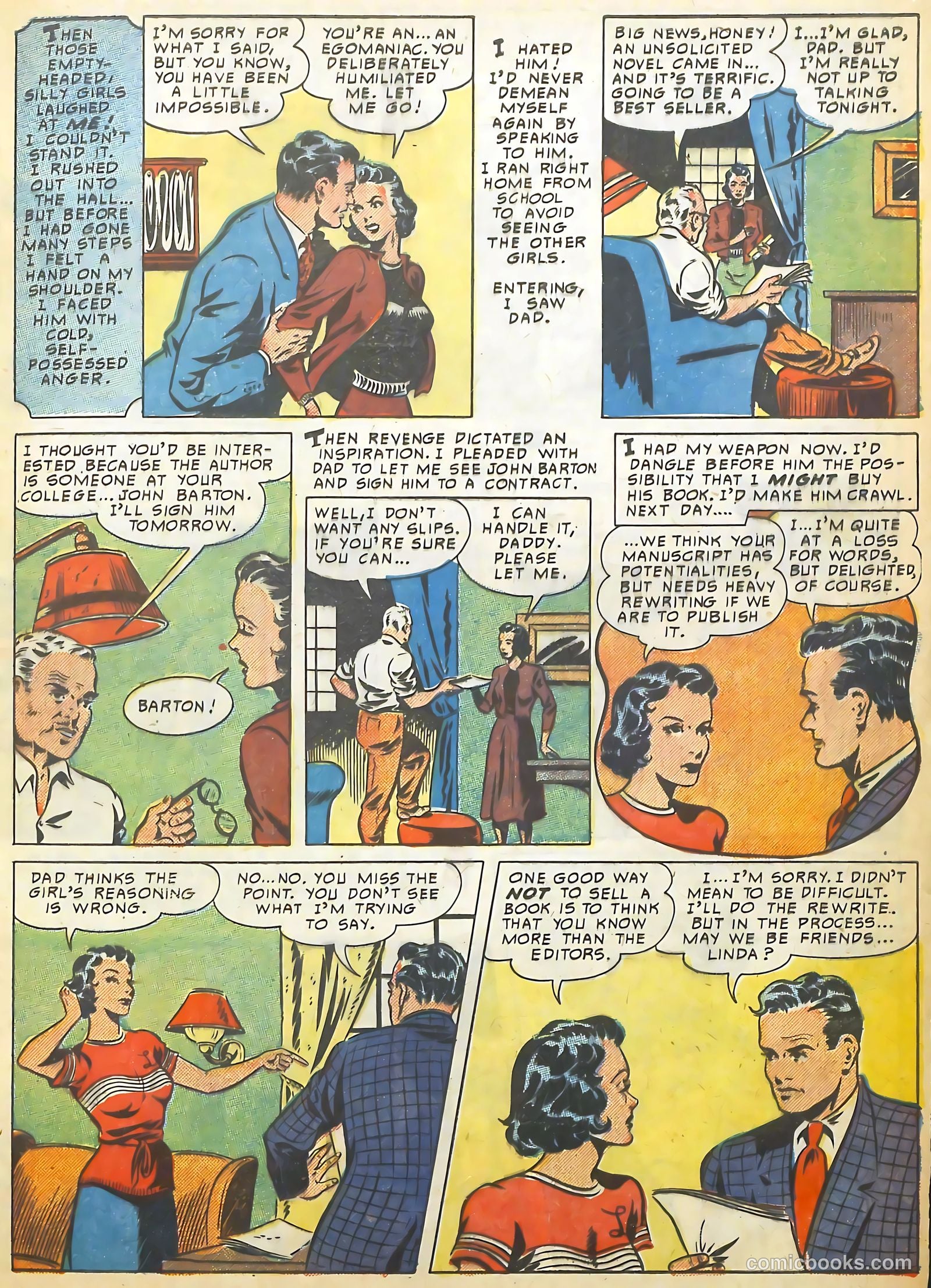 Romantic Secrets #10 (1950) — page 17 of 36