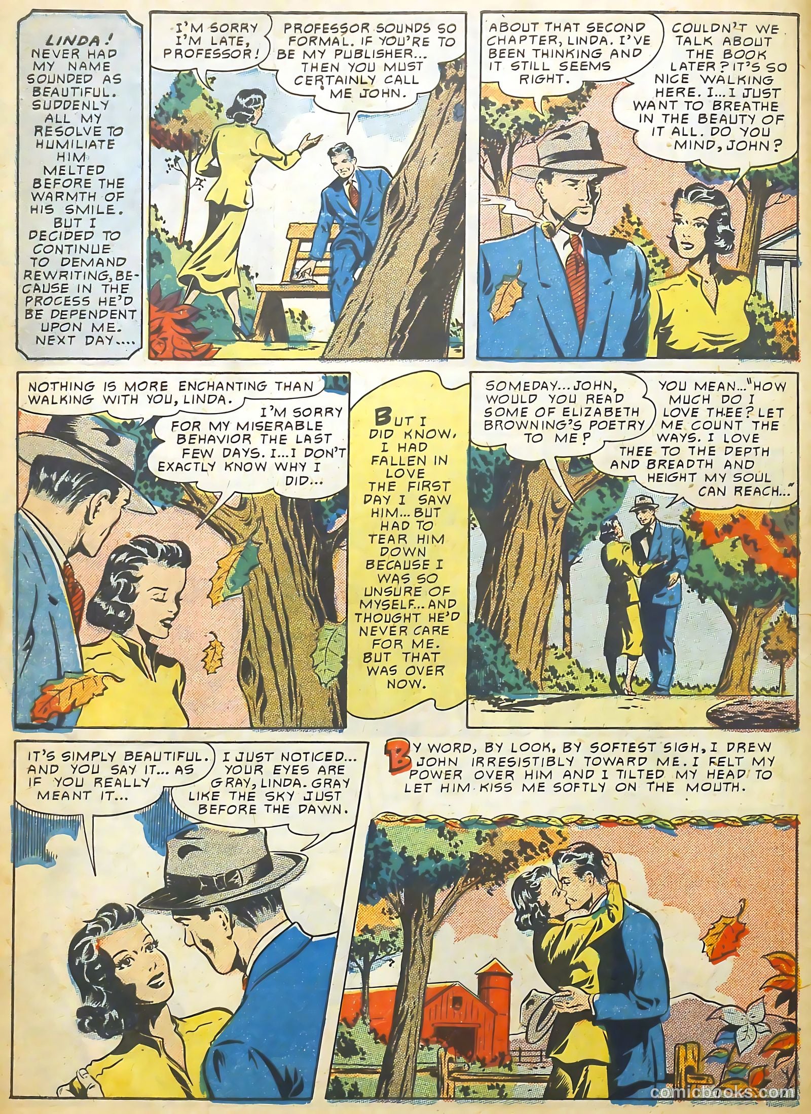 Romantic Secrets #10 (1950) — page 18 of 36