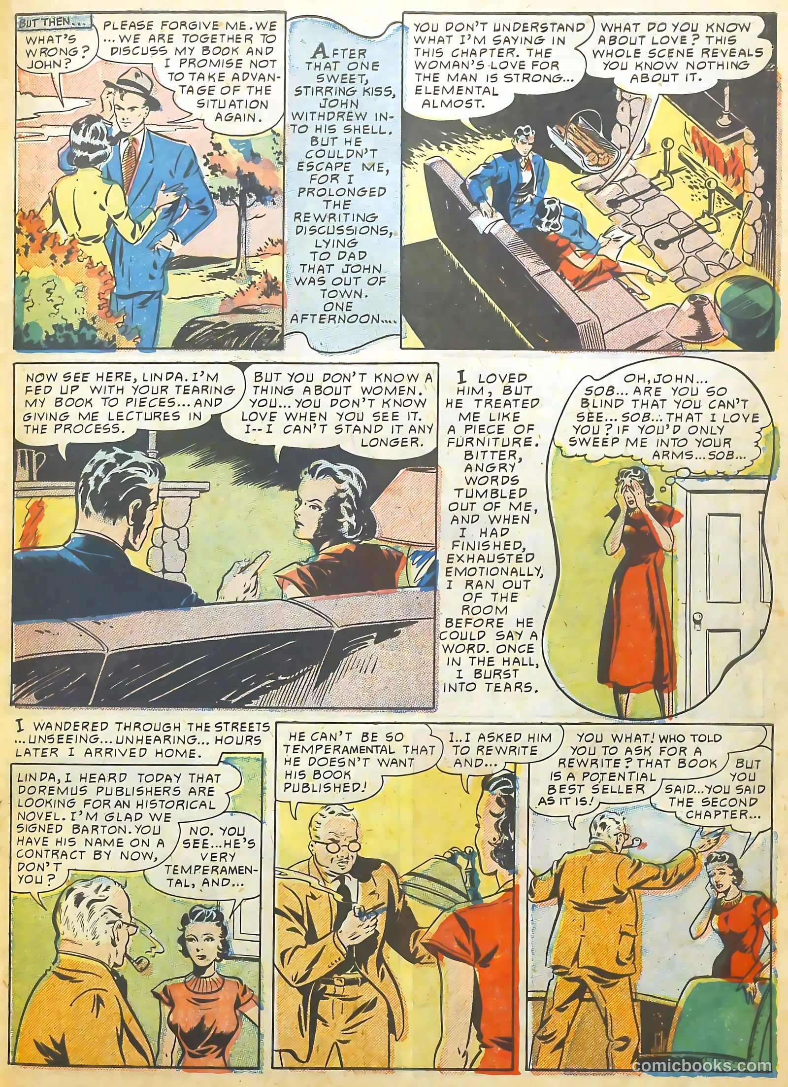 Romantic Secrets #10 (1950) — page 19 of 36