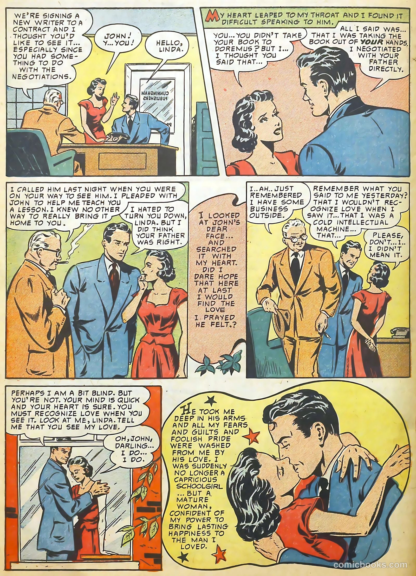 Romantic Secrets #10 (1950) — page 22 of 36