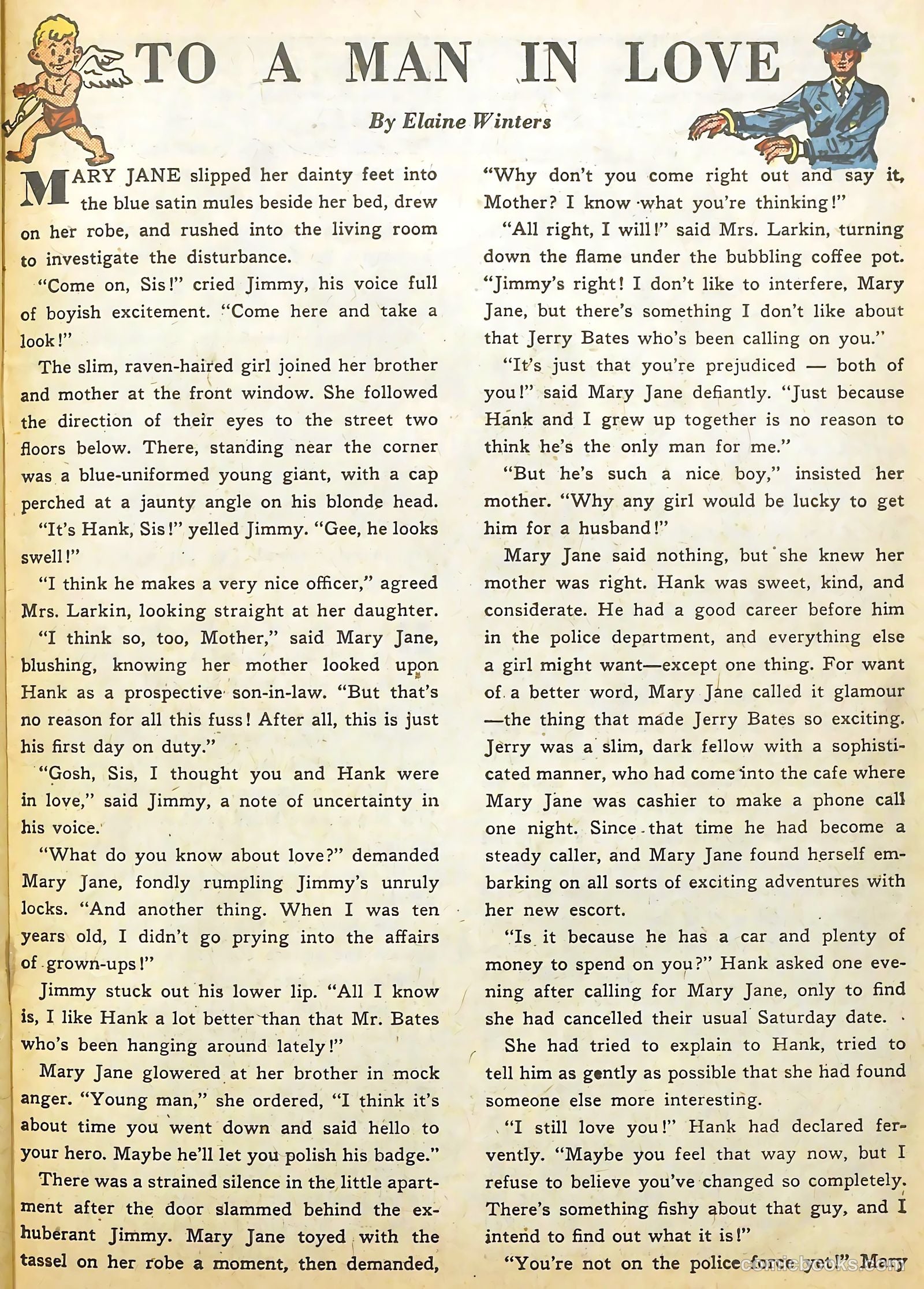 Romantic Secrets #10 (1950) — page 23 of 36