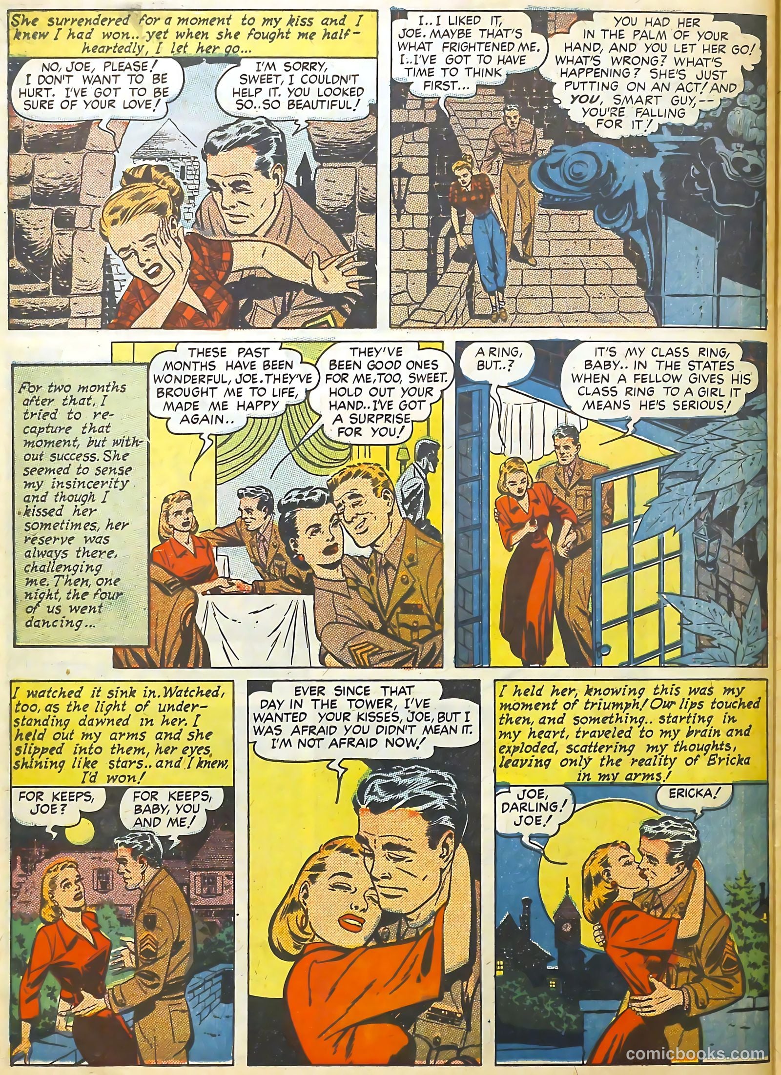 Romantic Secrets #10 (1950) — page 30 of 36
