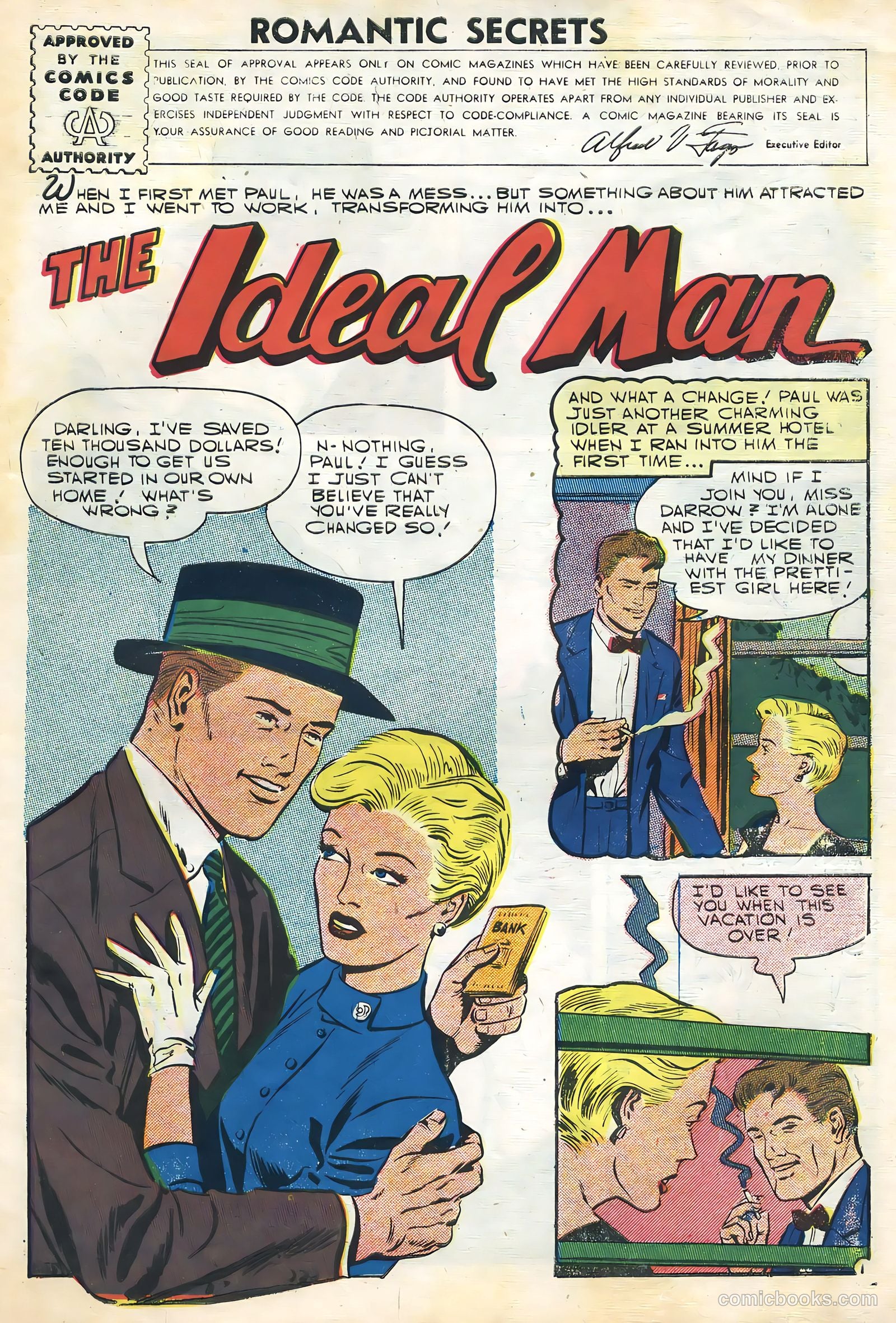 Romantic Secrets #10 (1957) — page 3 of 36