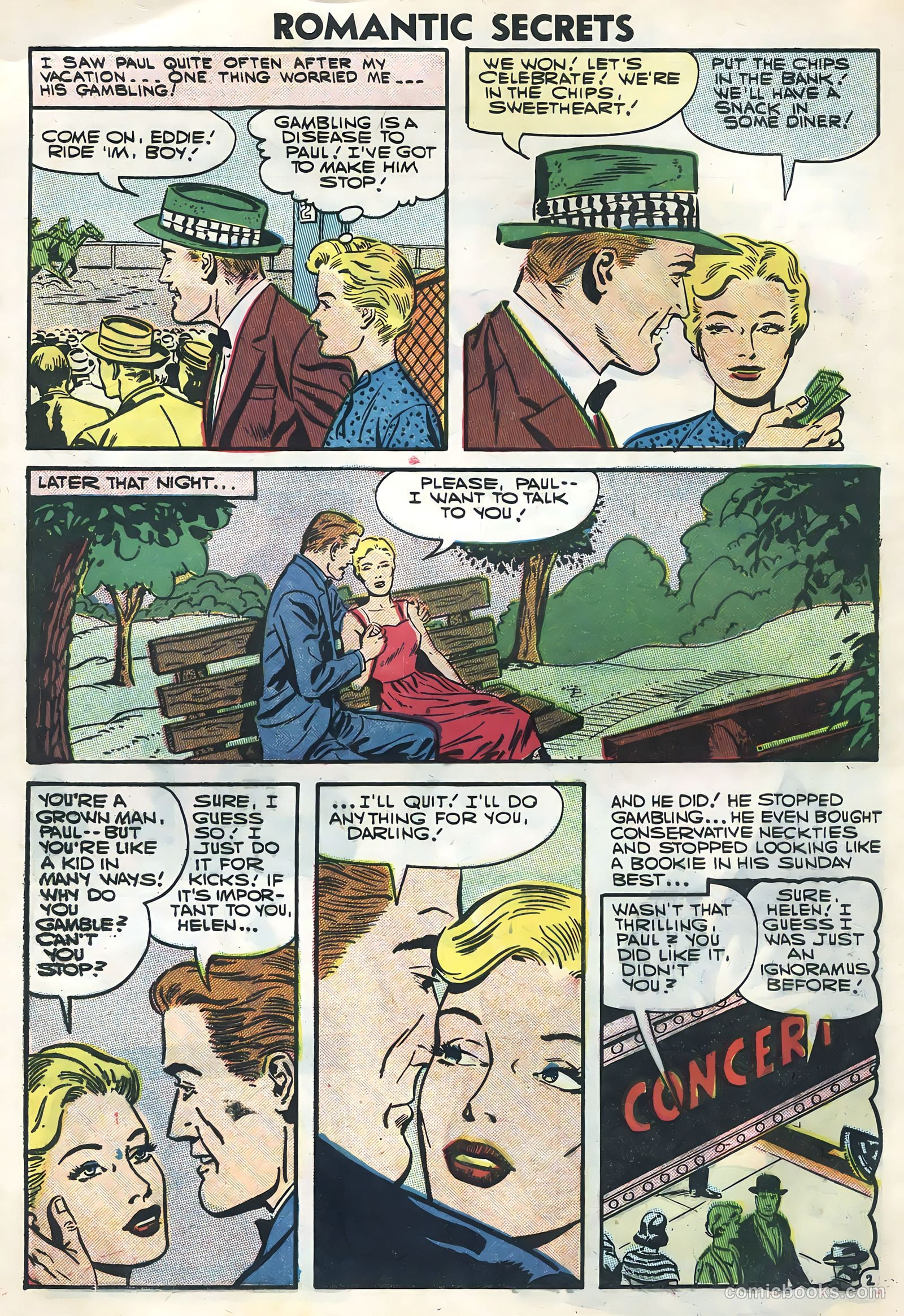 Romantic Secrets #10 (1957) — page 4 of 36
