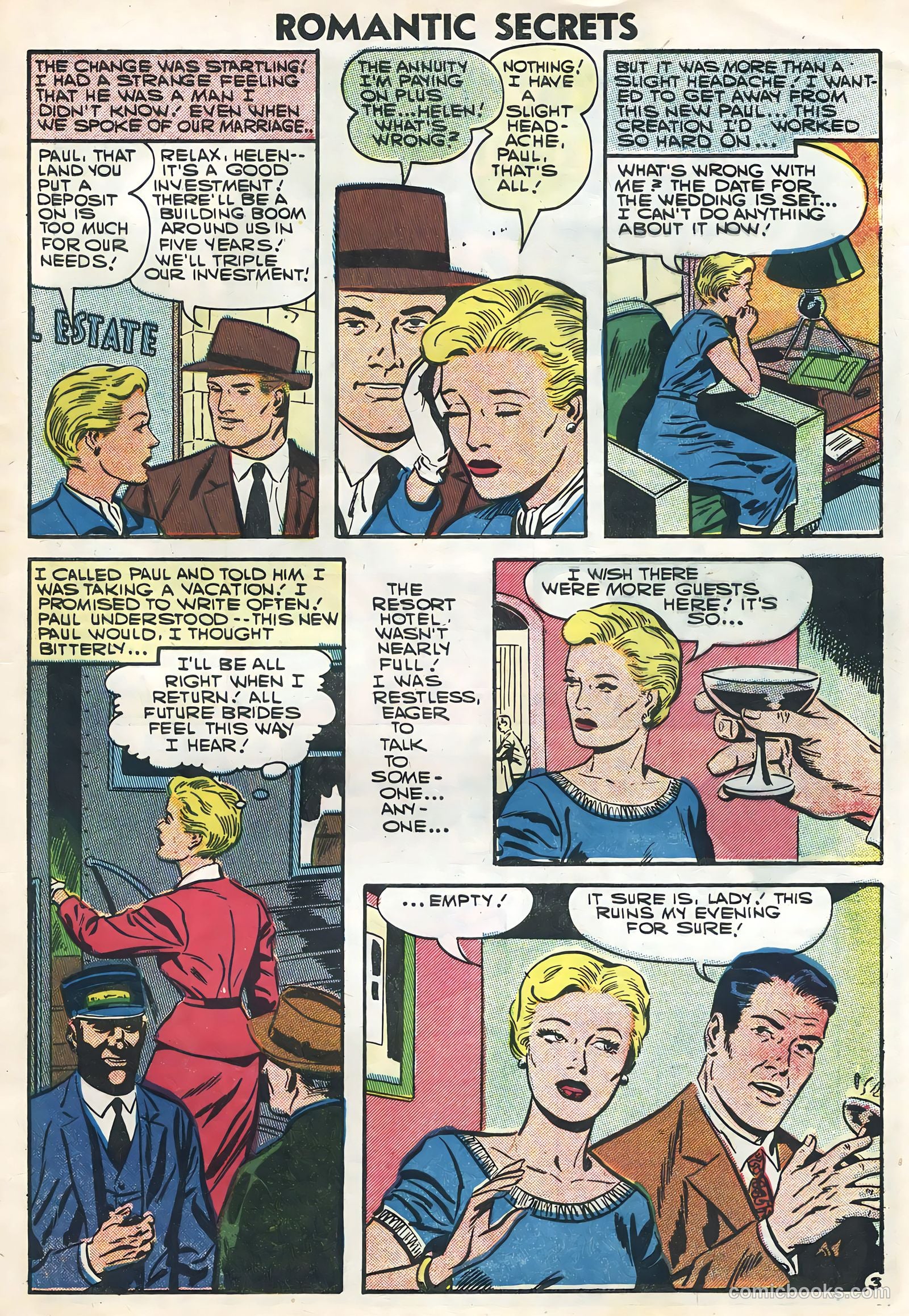 Romantic Secrets #10 (1957) — page 5 of 36