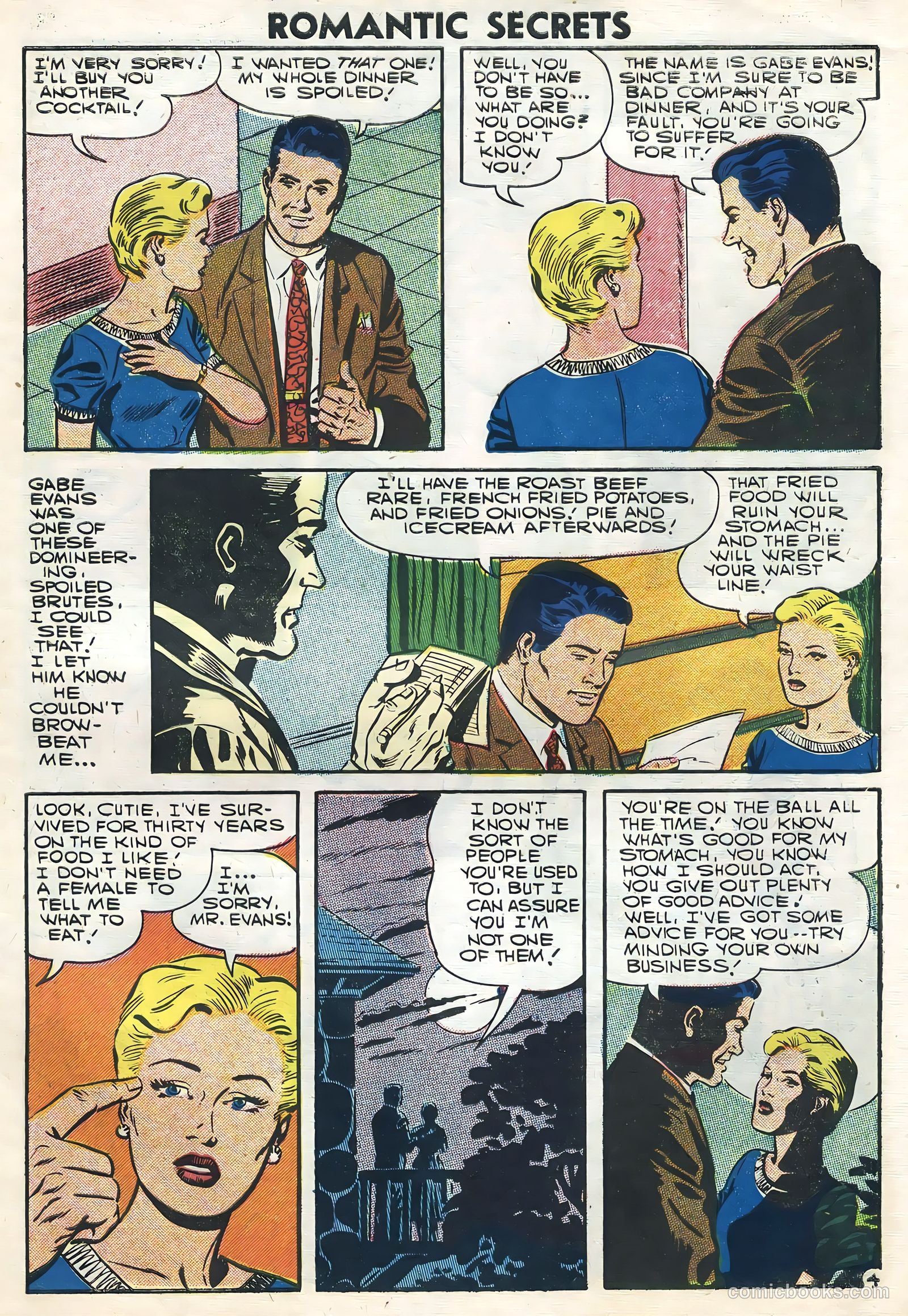 Romantic Secrets #10 (1957) — page 7 of 36