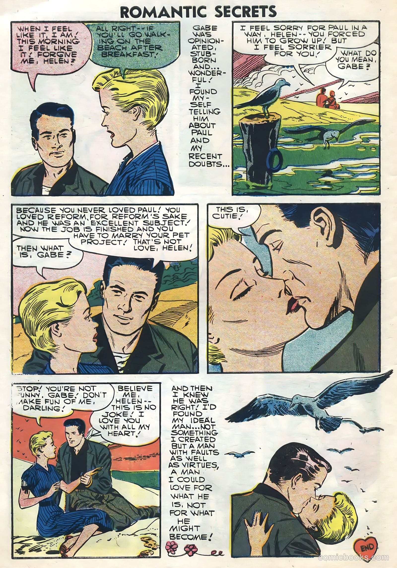 Romantic Secrets #10 (1957) — page 10 of 36