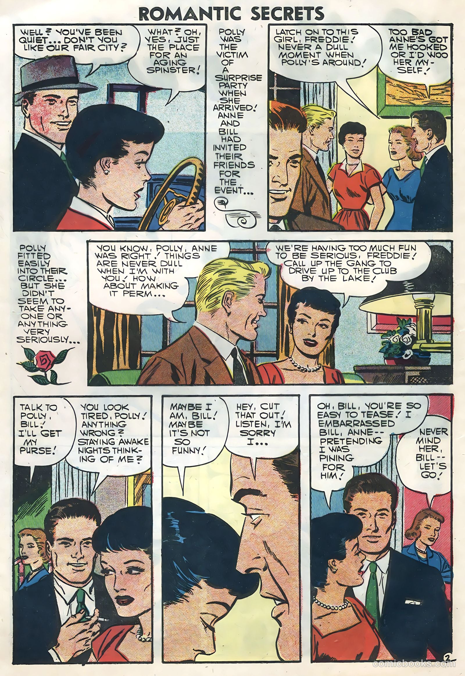 Romantic Secrets #10 (1957) — page 12 of 36