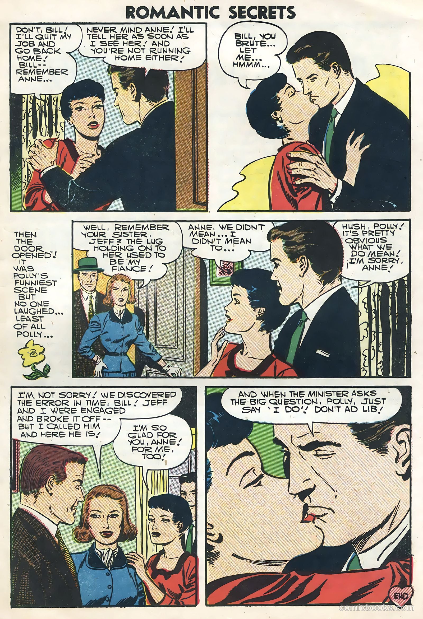Romantic Secrets #10 (1957) — page 17 of 36