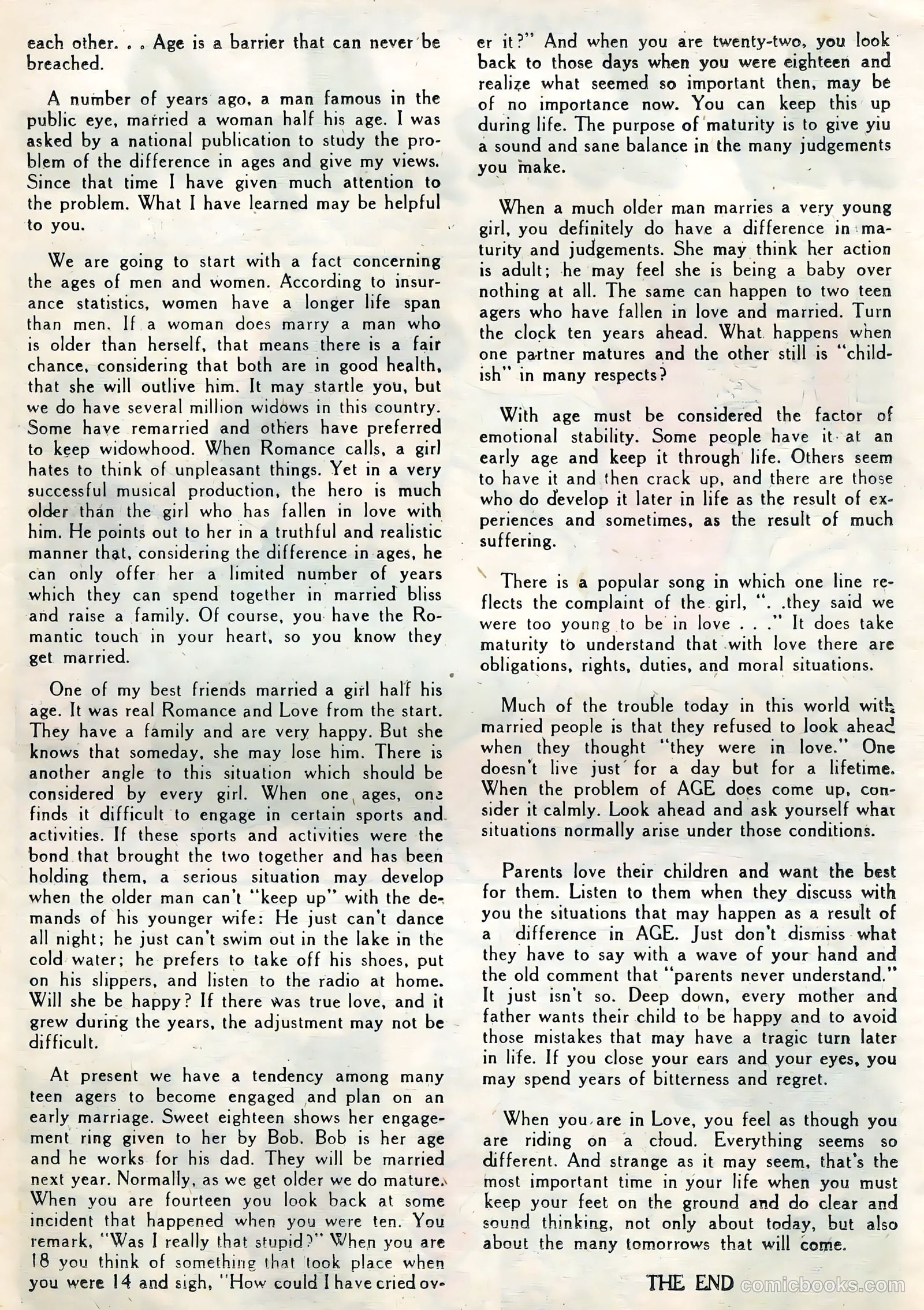 Romantic Secrets #10 (1957) — page 19 of 36