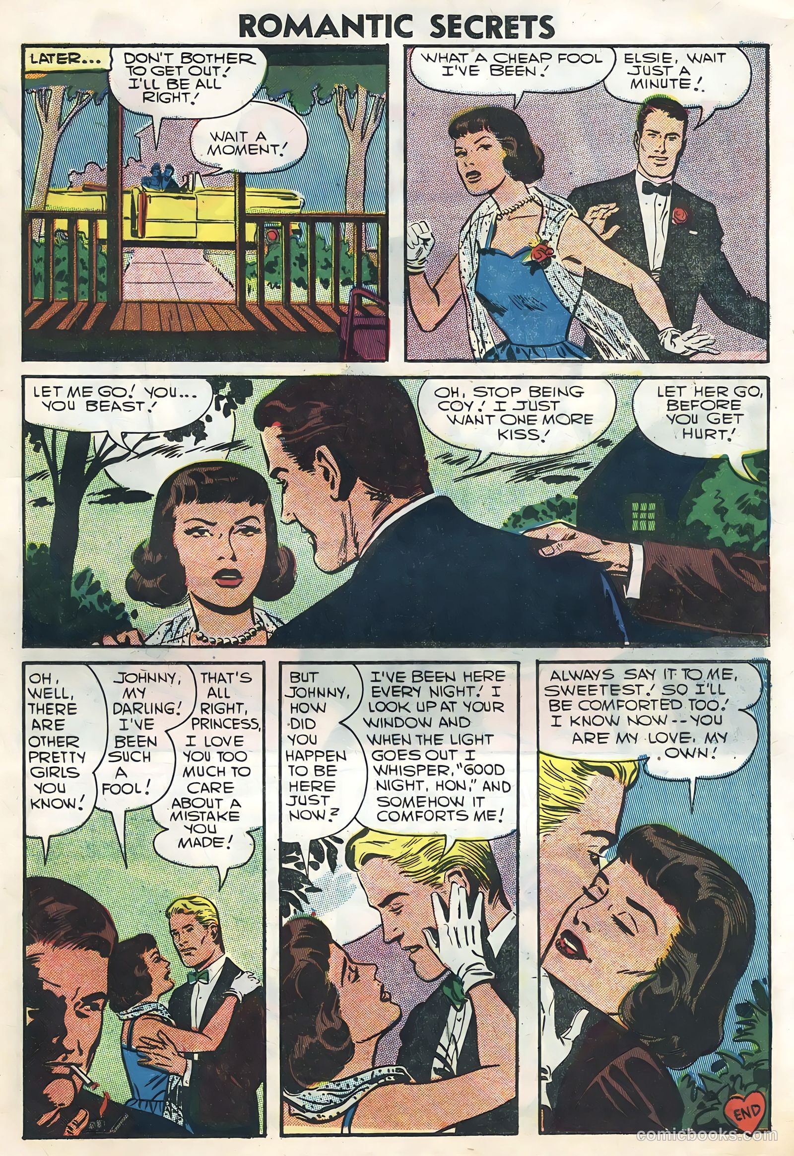 Romantic Secrets #10 (1957) — page 25 of 36