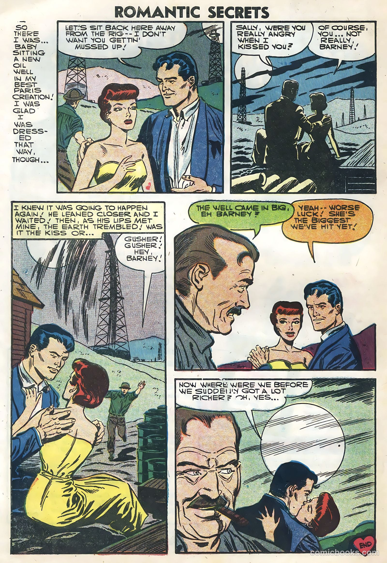 Romantic Secrets #10 (1957) — page 32 of 36