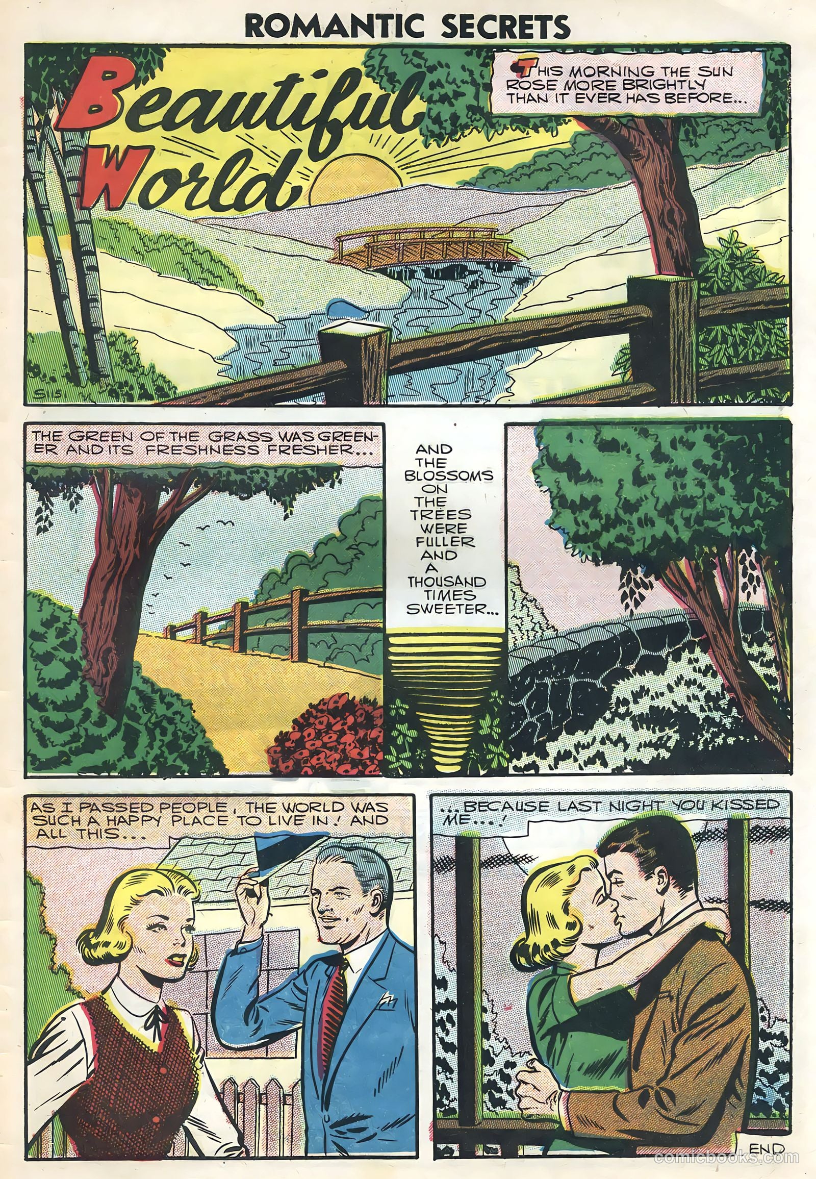 Romantic Secrets #10 (1957) — page 33 of 36