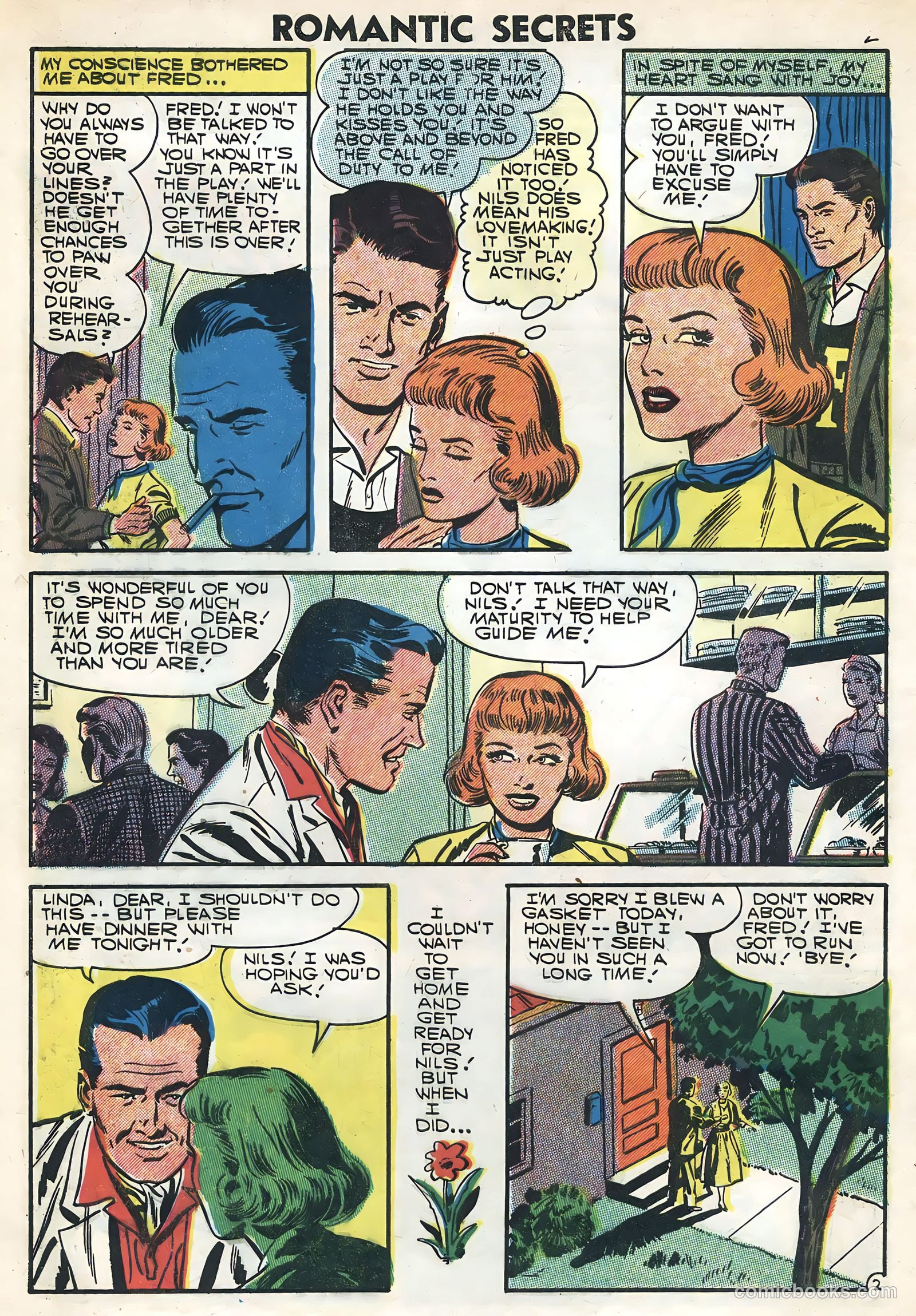 Romantic Secrets #11 (1957) — page 4 of 36