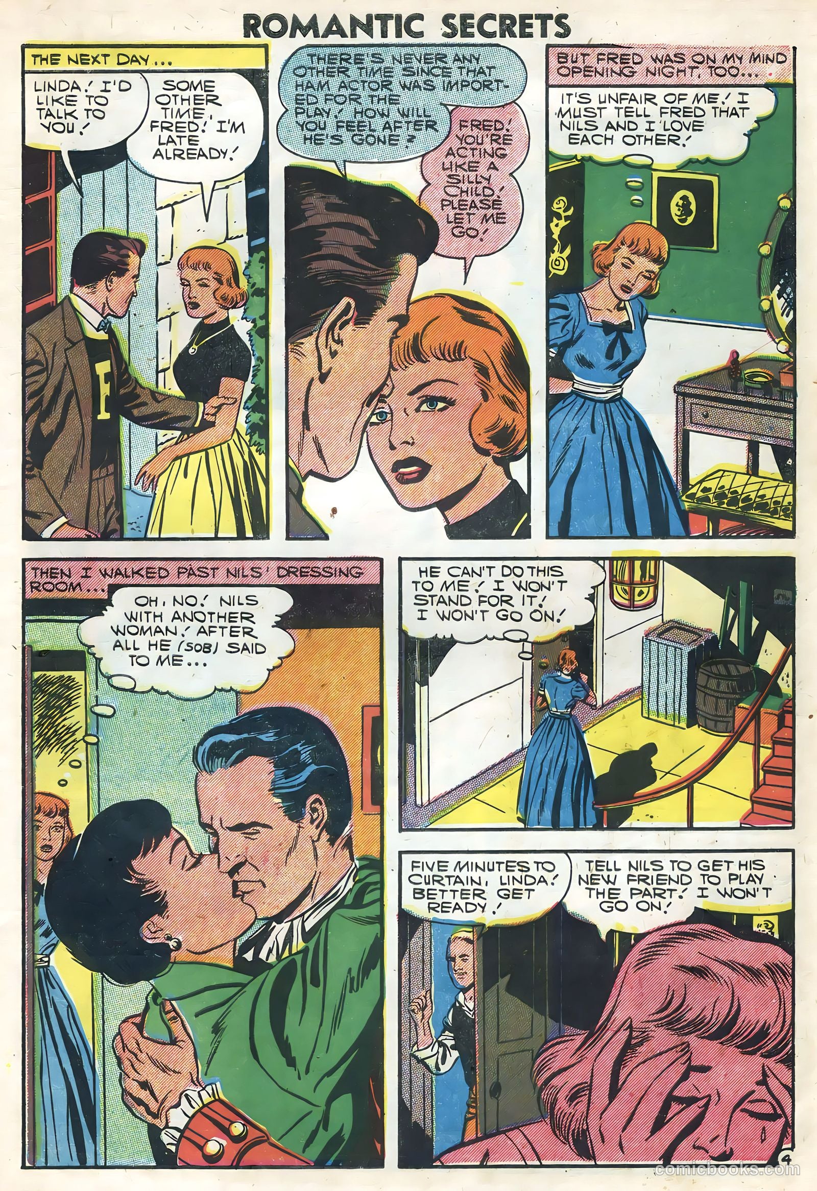 Romantic Secrets #11 (1957) — page 7 of 36