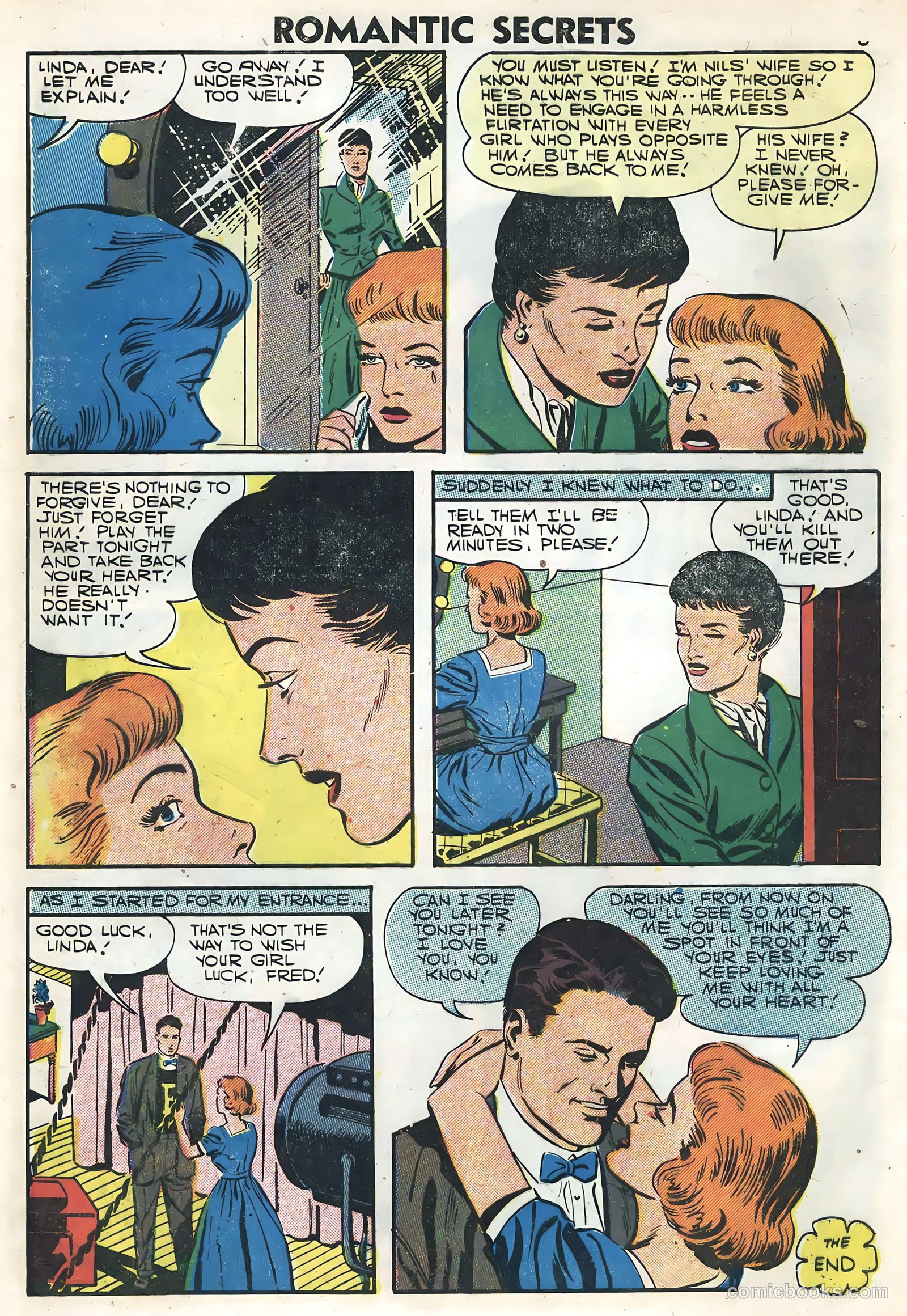 Romantic Secrets #11 (1957) — page 8 of 36