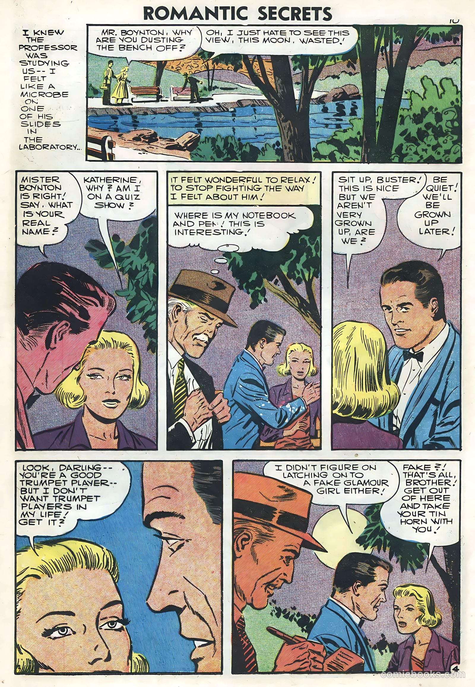 Romantic Secrets #11 (1957) — page 12 of 36