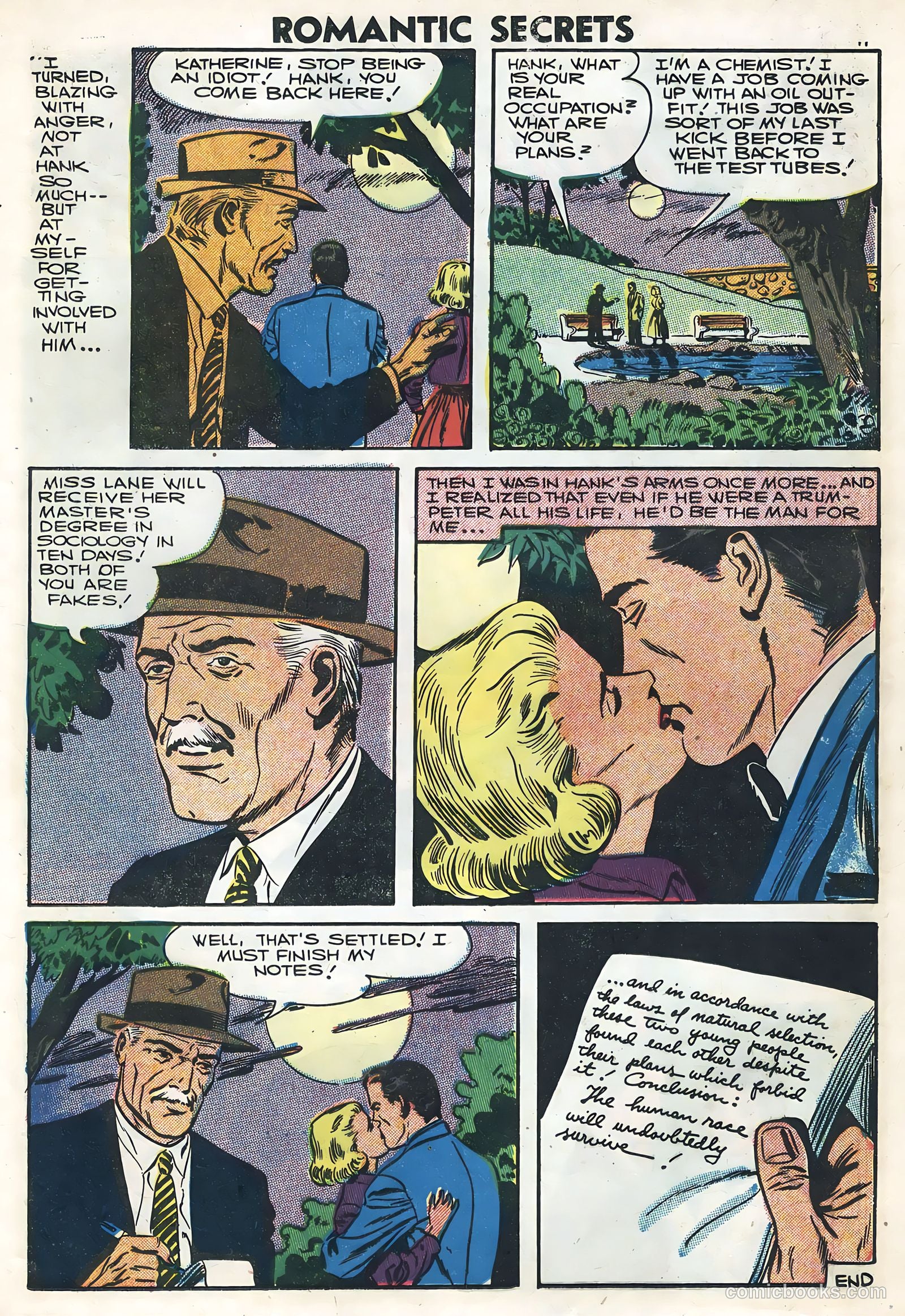 Romantic Secrets #11 (1957) — page 13 of 36