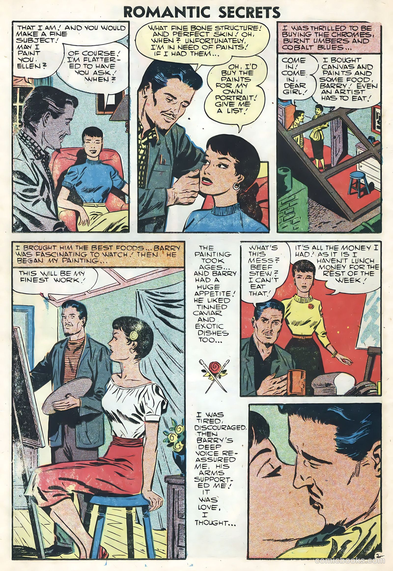 Romantic Secrets #11 (1957) — page 26 of 36