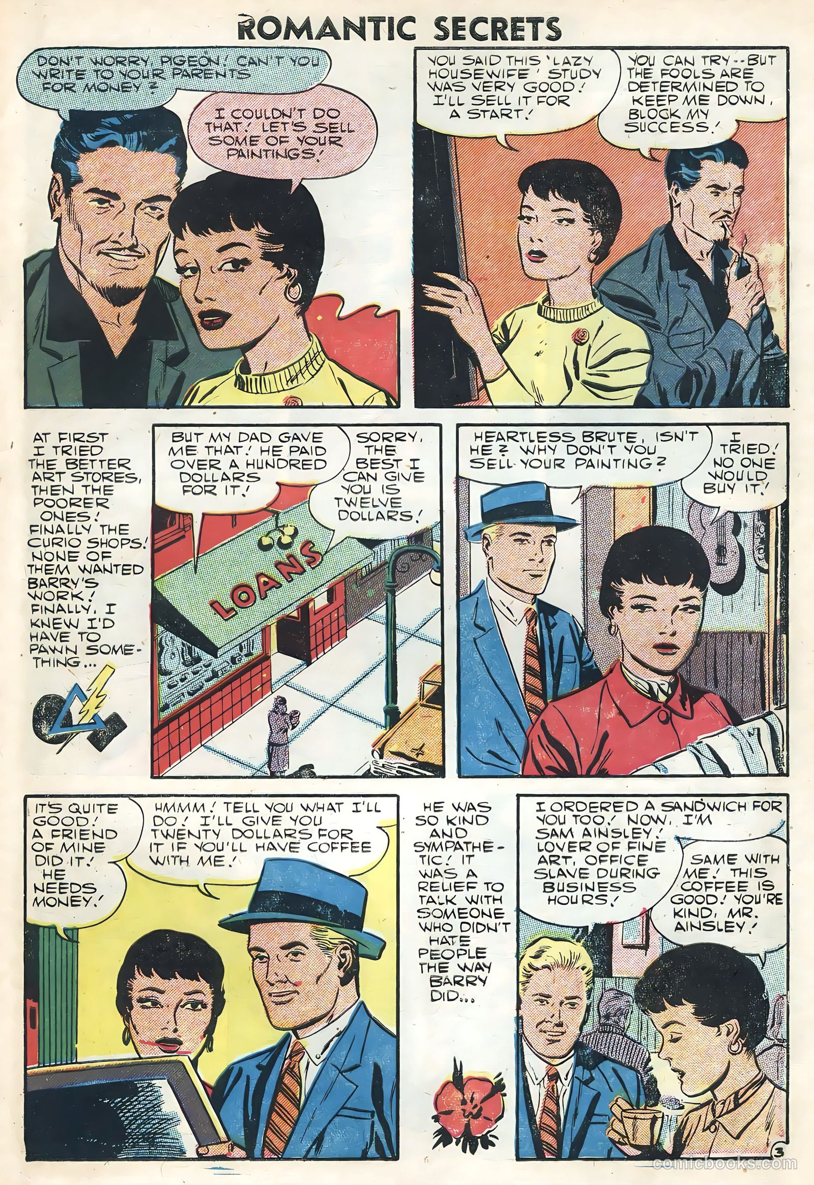 Romantic Secrets #11 (1957) — page 27 of 36