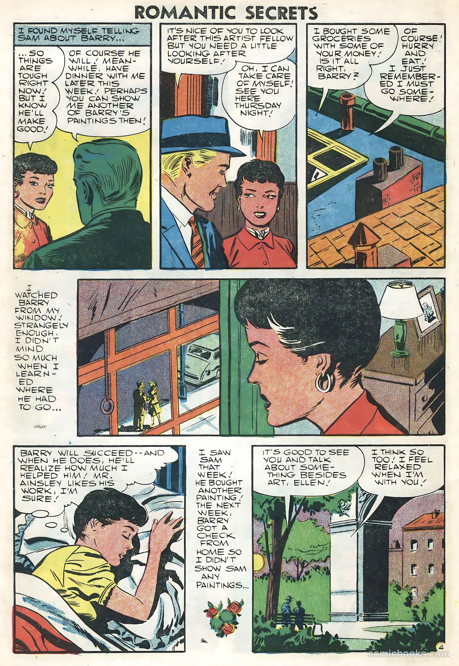 Romantic Secrets #11 (1957) — page 28 of 36