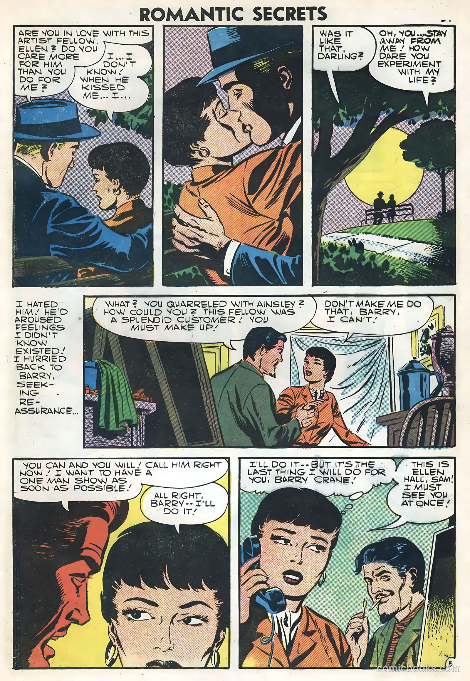Romantic Secrets #11 (1957) — page 29 of 36