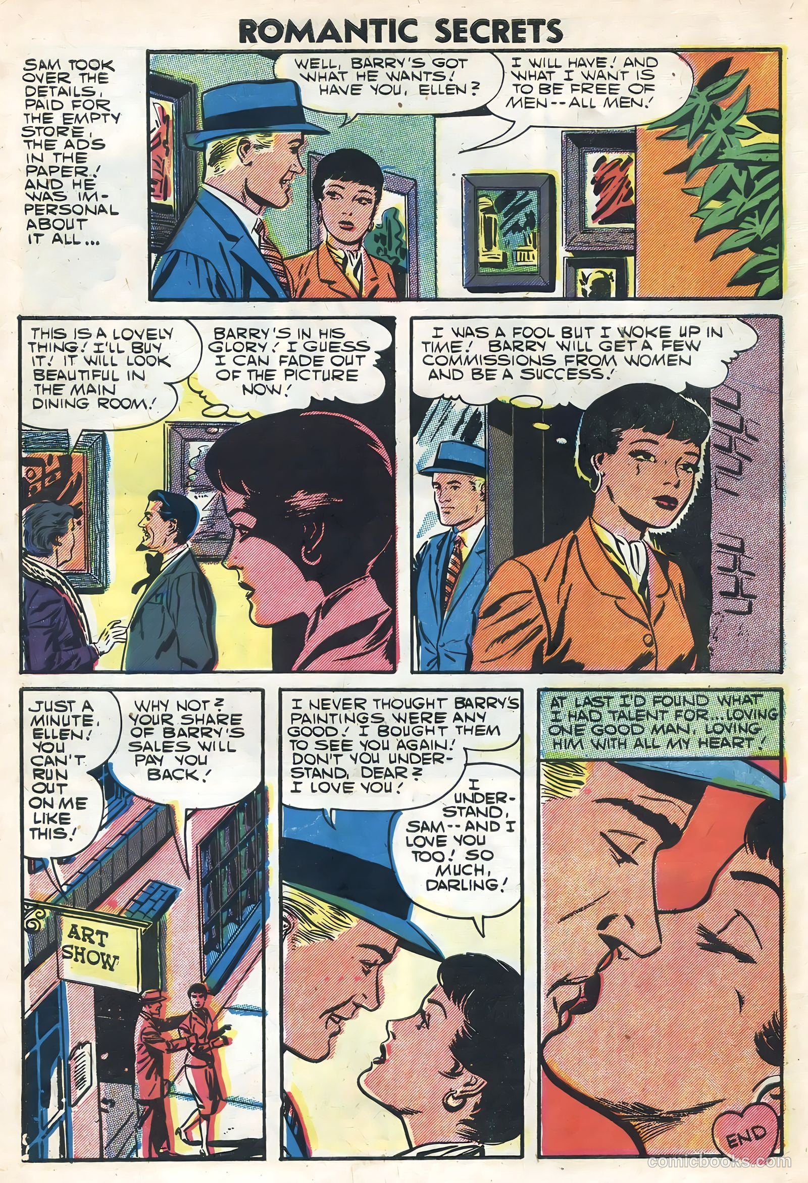 Romantic Secrets #11 (1957) — page 30 of 36