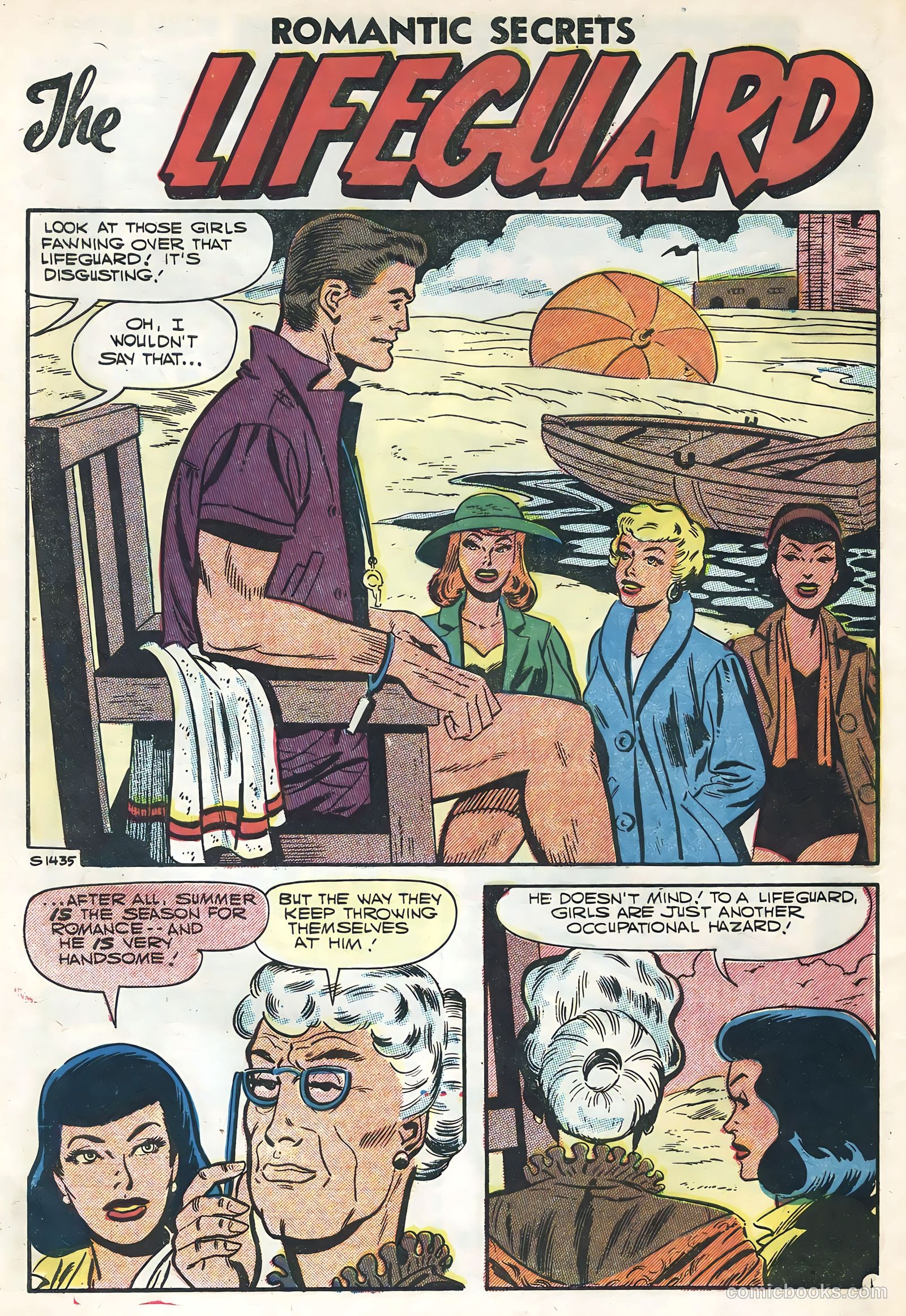 Romantic Secrets #11 (1957) — page 32 of 36