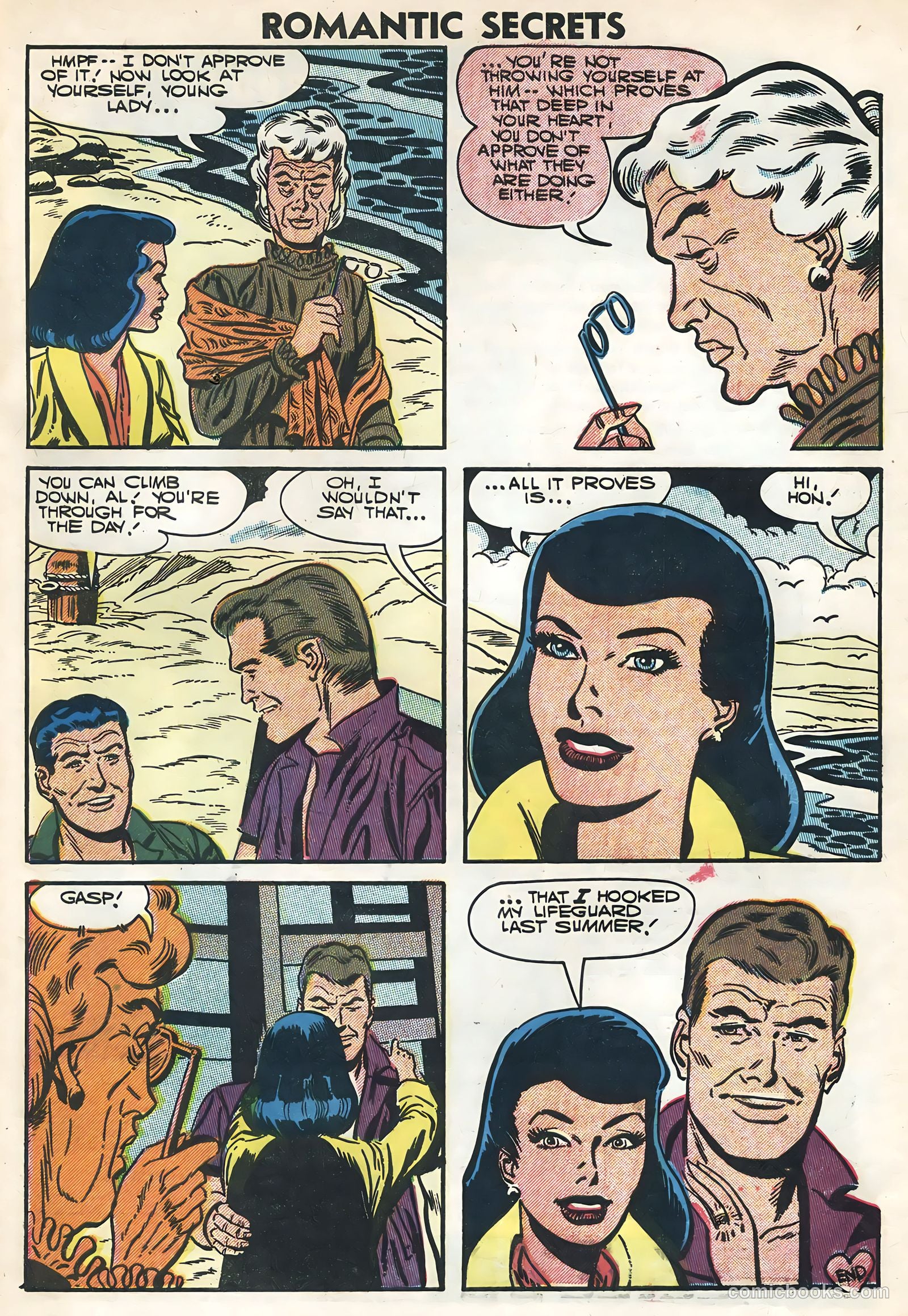 Romantic Secrets #11 (1957) — page 33 of 36