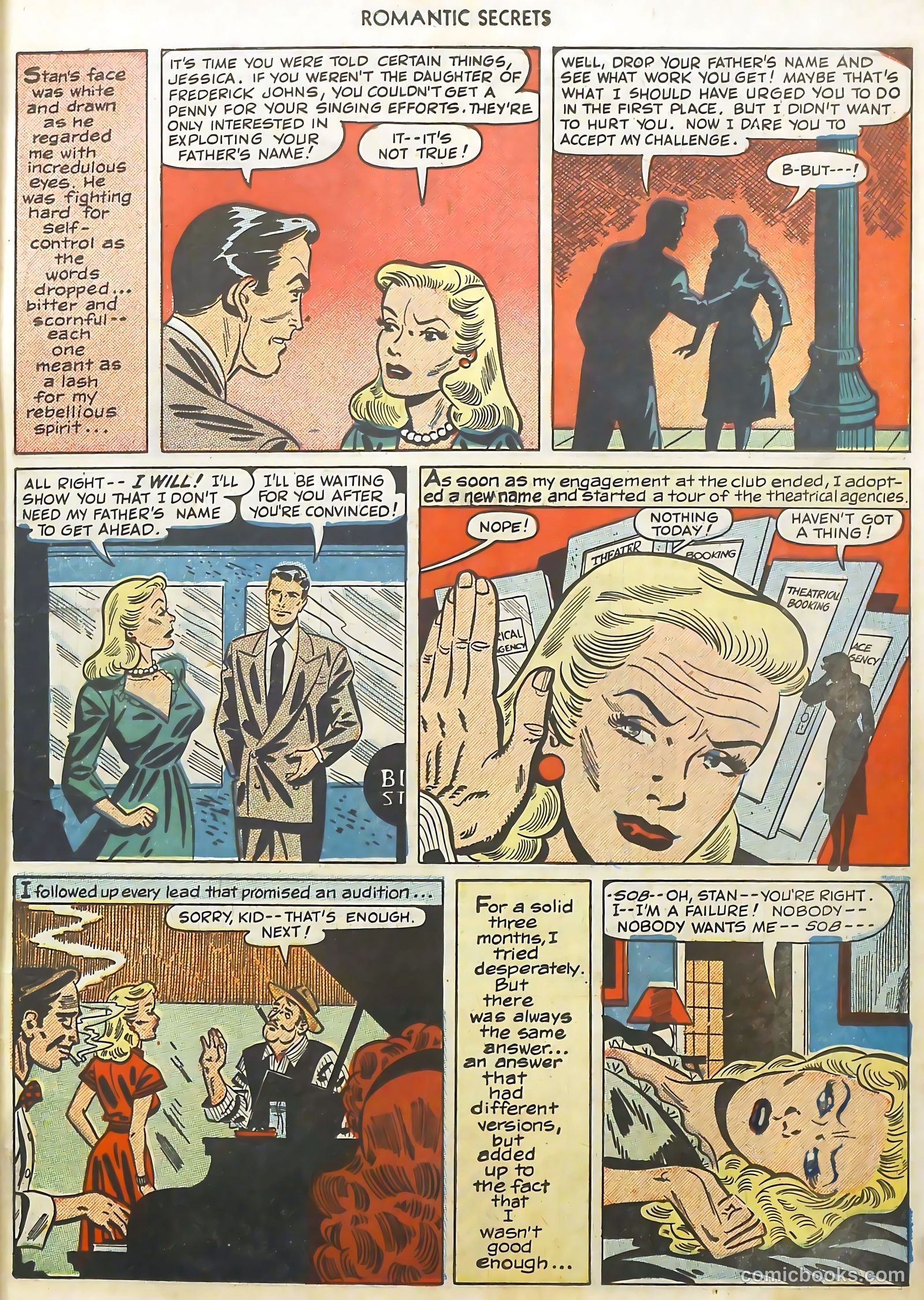 Romantic Secrets #11 (1950) — page 8 of 48