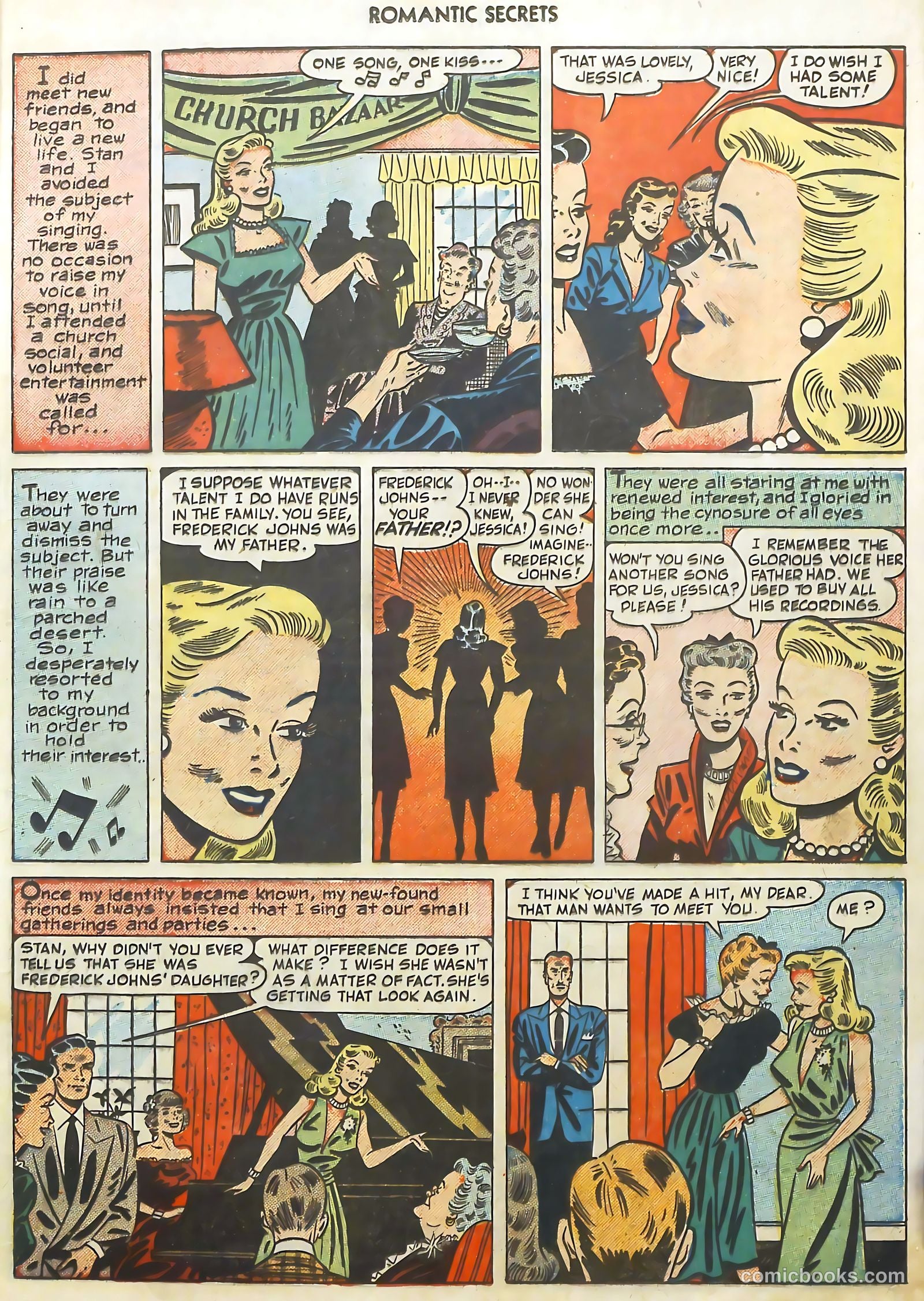 Romantic Secrets #11 (1950) — page 10 of 48