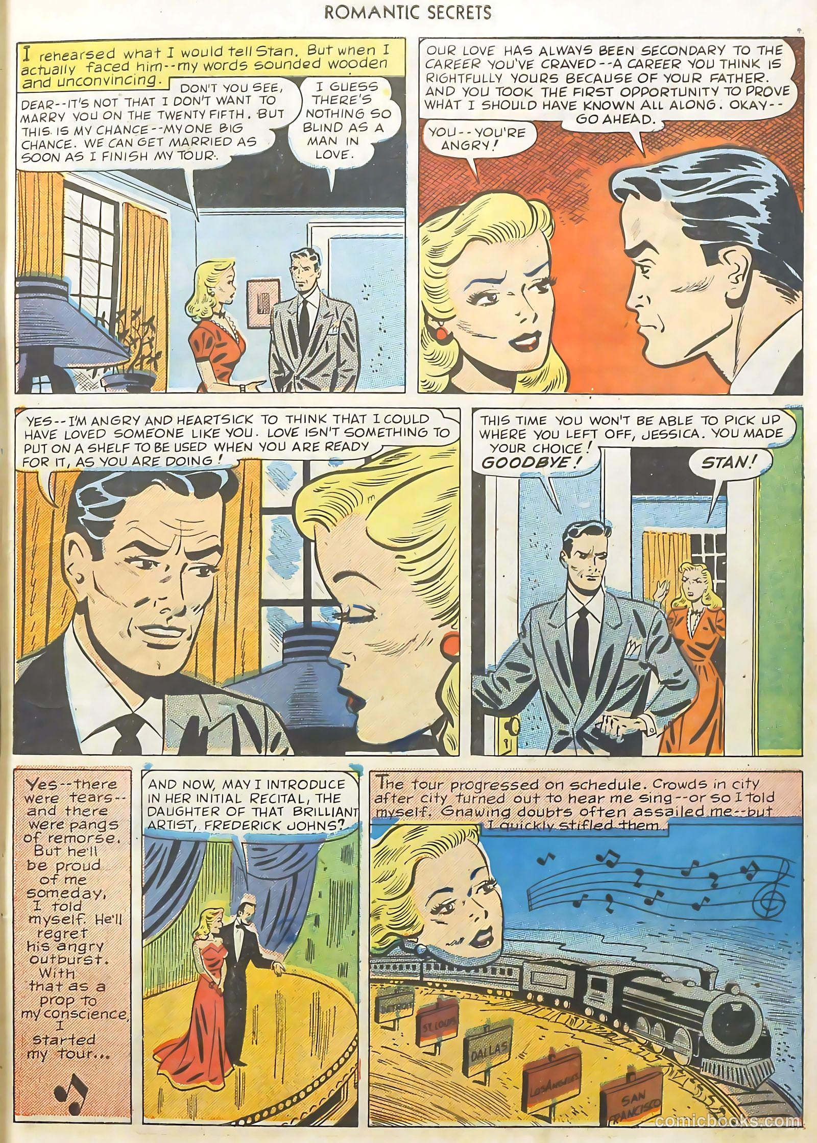 Romantic Secrets #11 (1950) — page 12 of 48