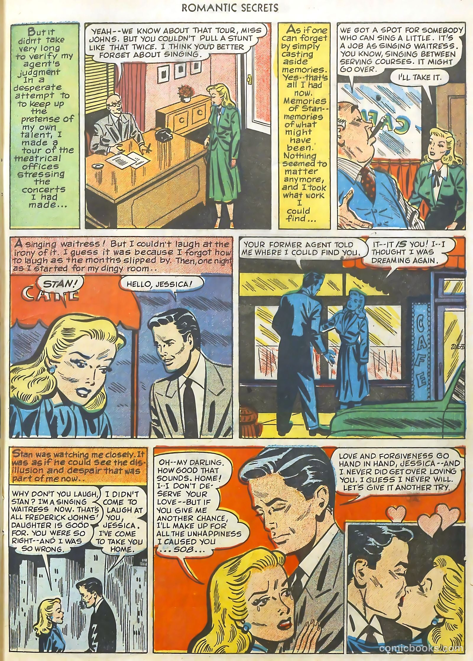 Romantic Secrets #11 (1950) — page 14 of 48
