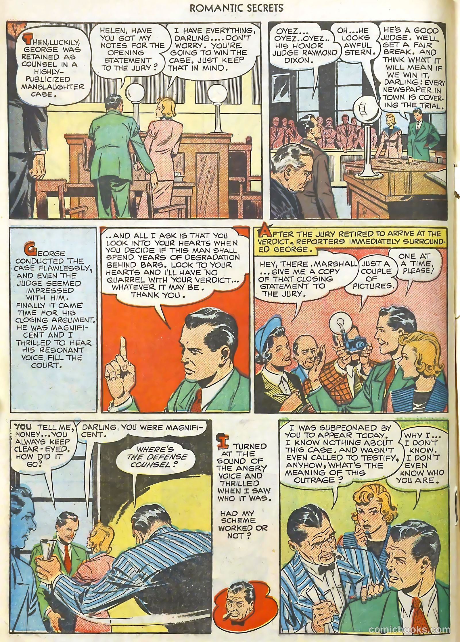 Romantic Secrets #11 (1950) — page 17 of 48