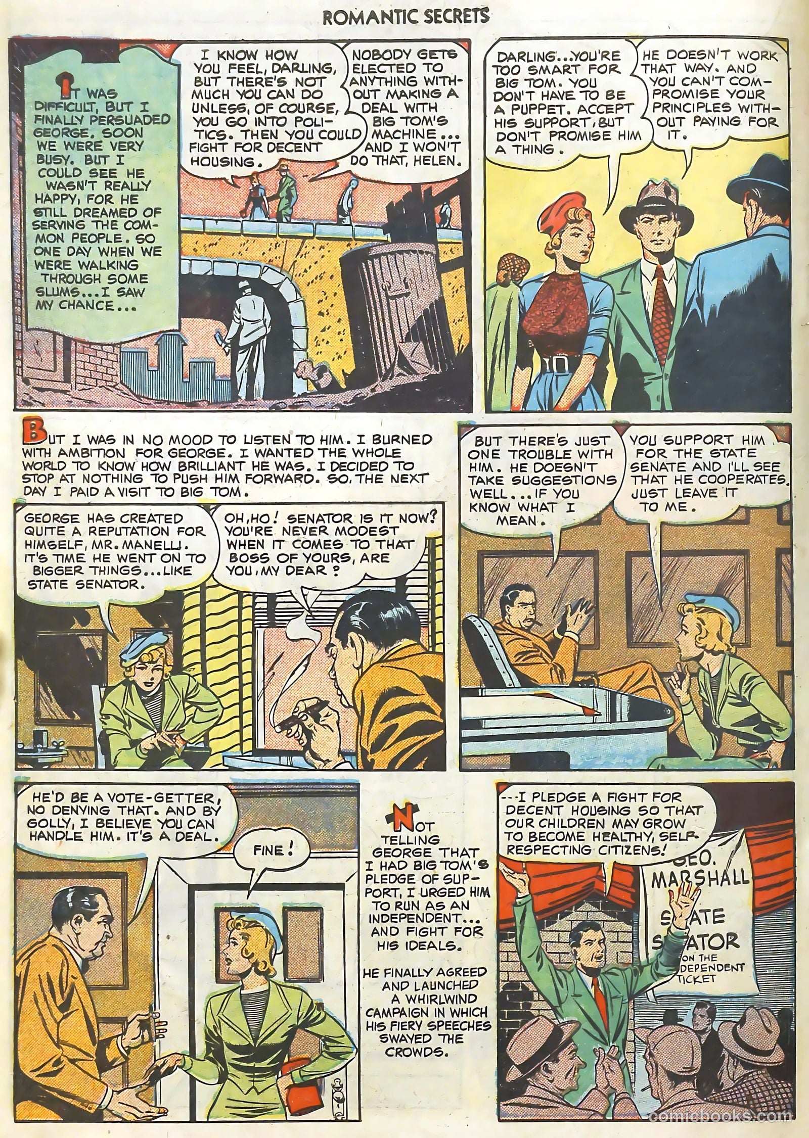 Romantic Secrets #11 (1950) — page 19 of 48