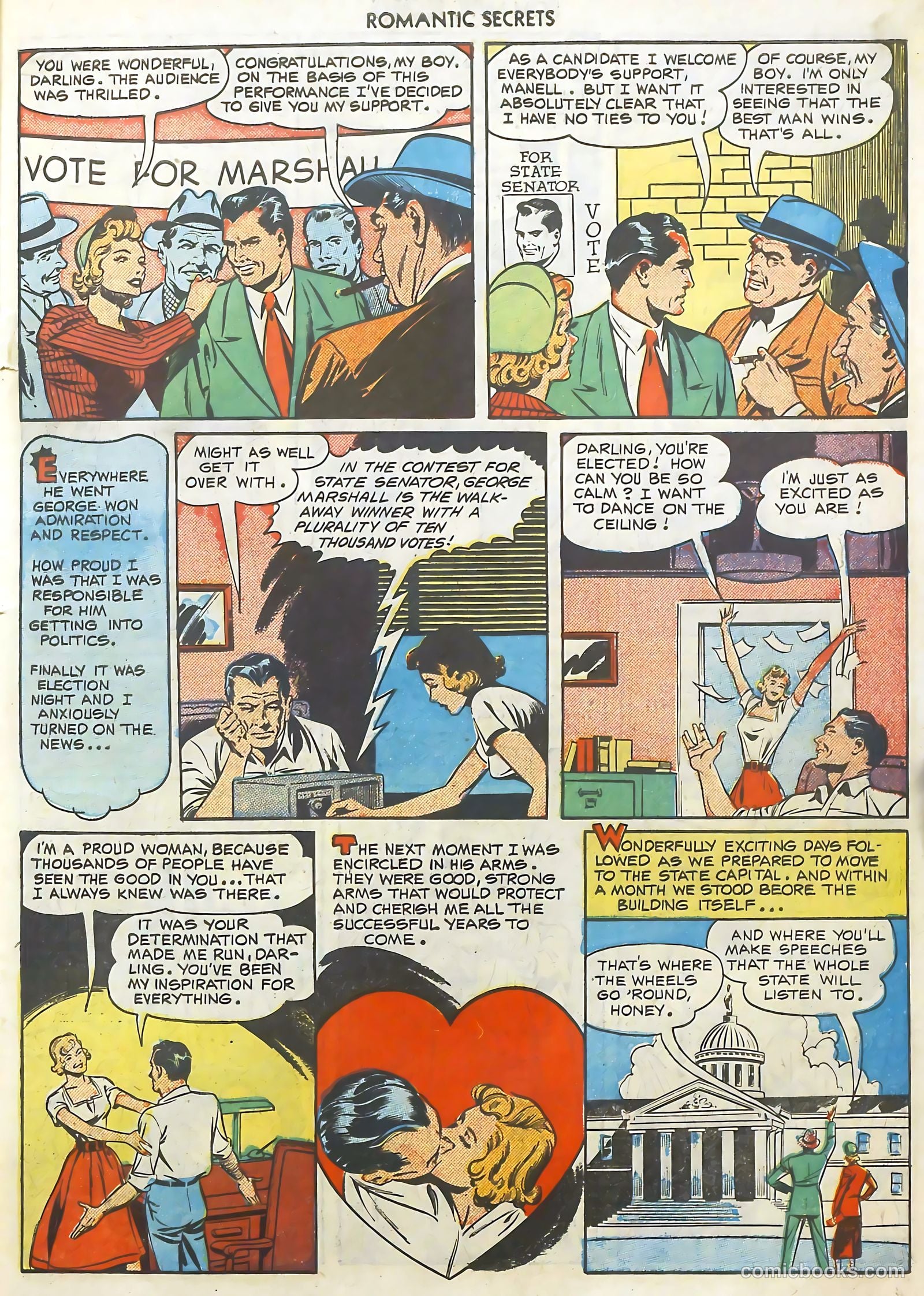 Romantic Secrets #11 (1950) — page 20 of 48