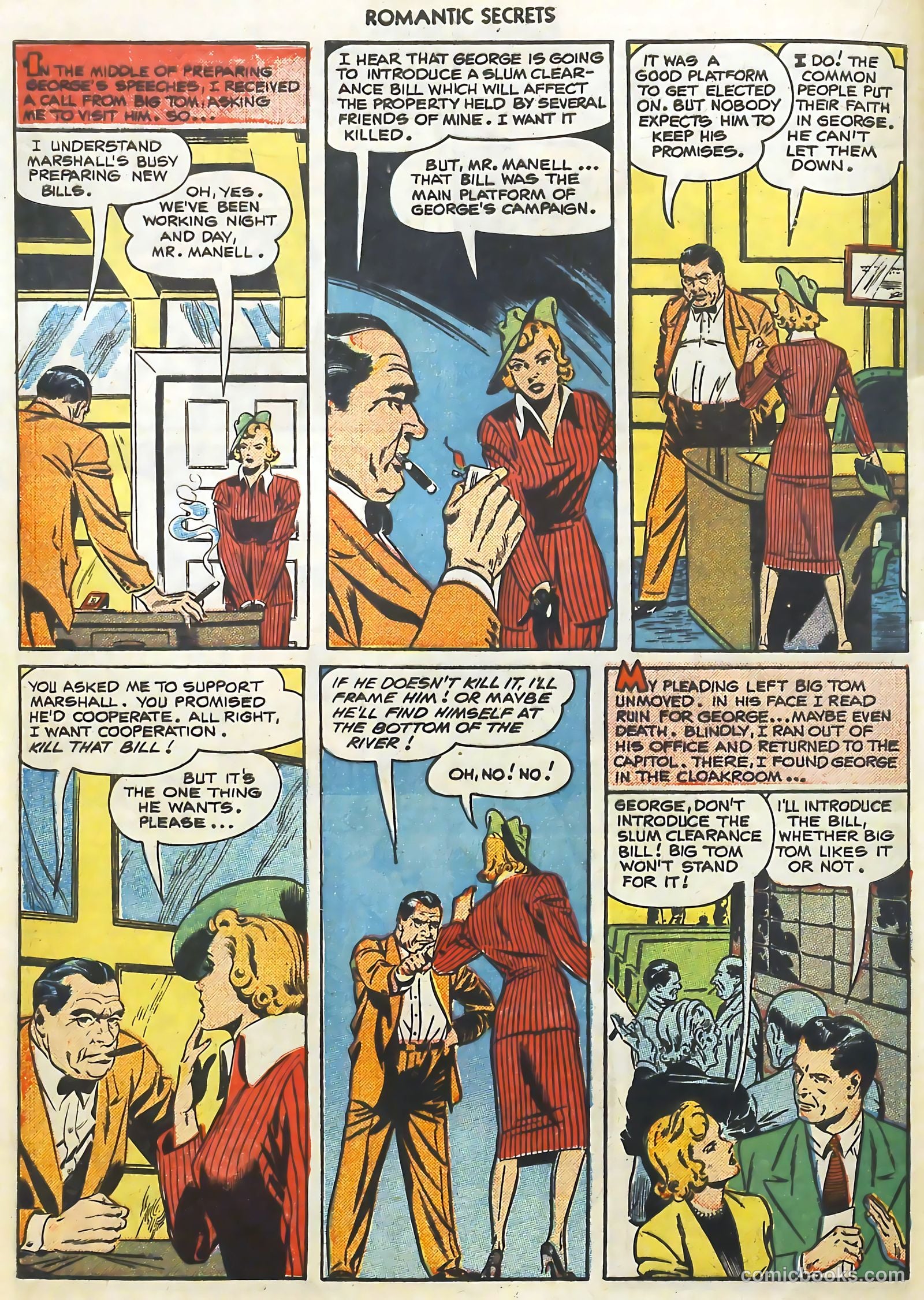Romantic Secrets #11 (1950) — page 21 of 48