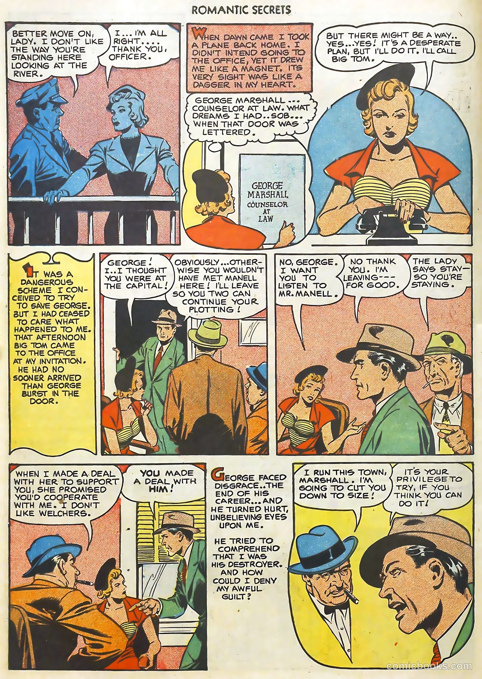 Romantic Secrets #11 (1950) — page 23 of 48
