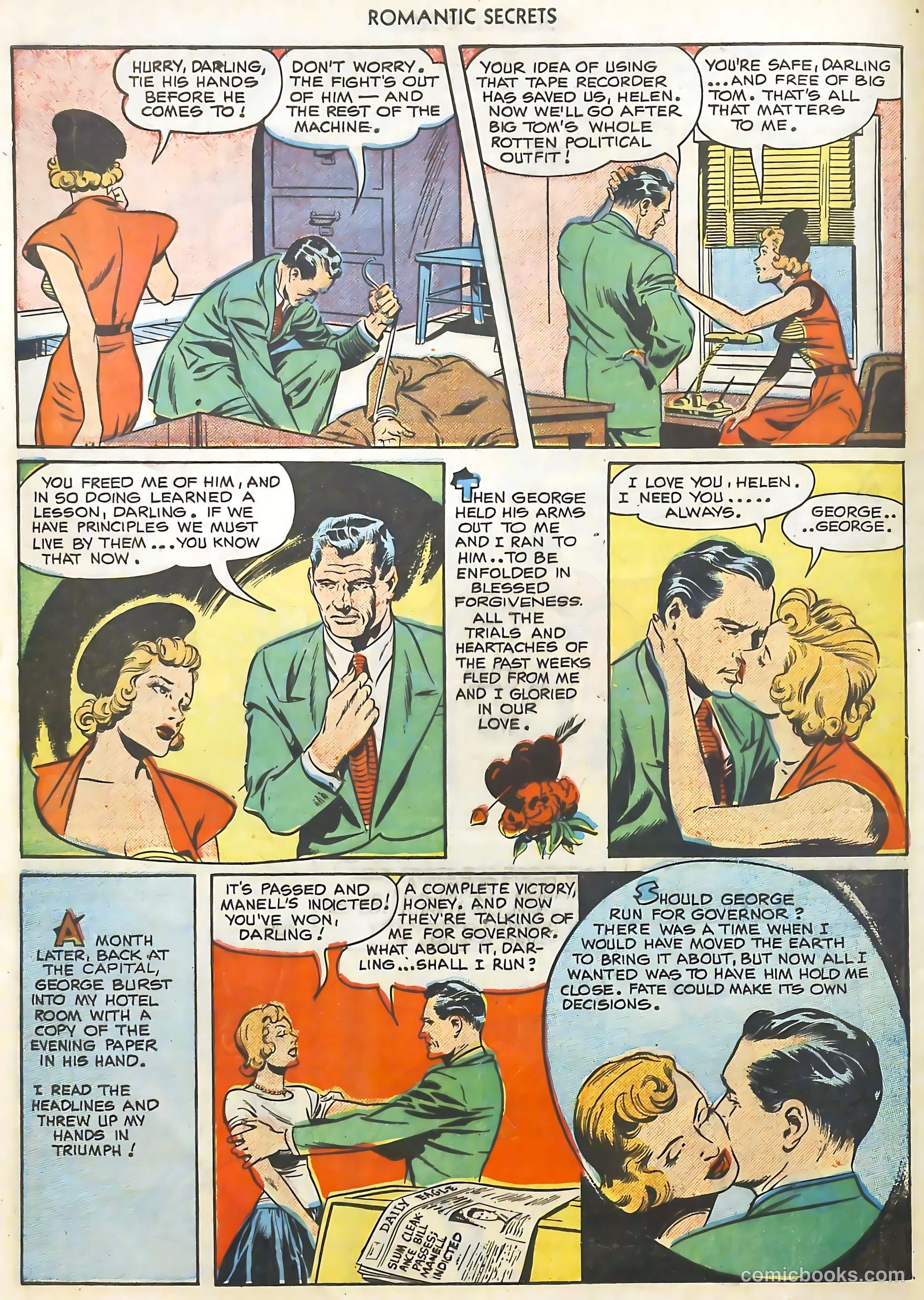 Romantic Secrets #11 (1950) — page 25 of 48