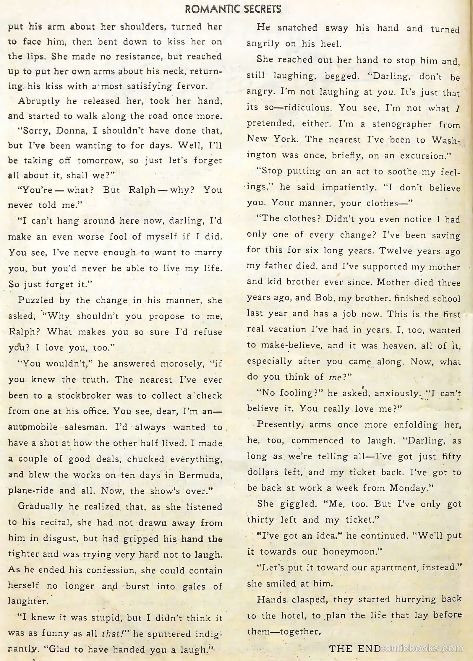 Romantic Secrets #11 (1950) — page 27 of 48