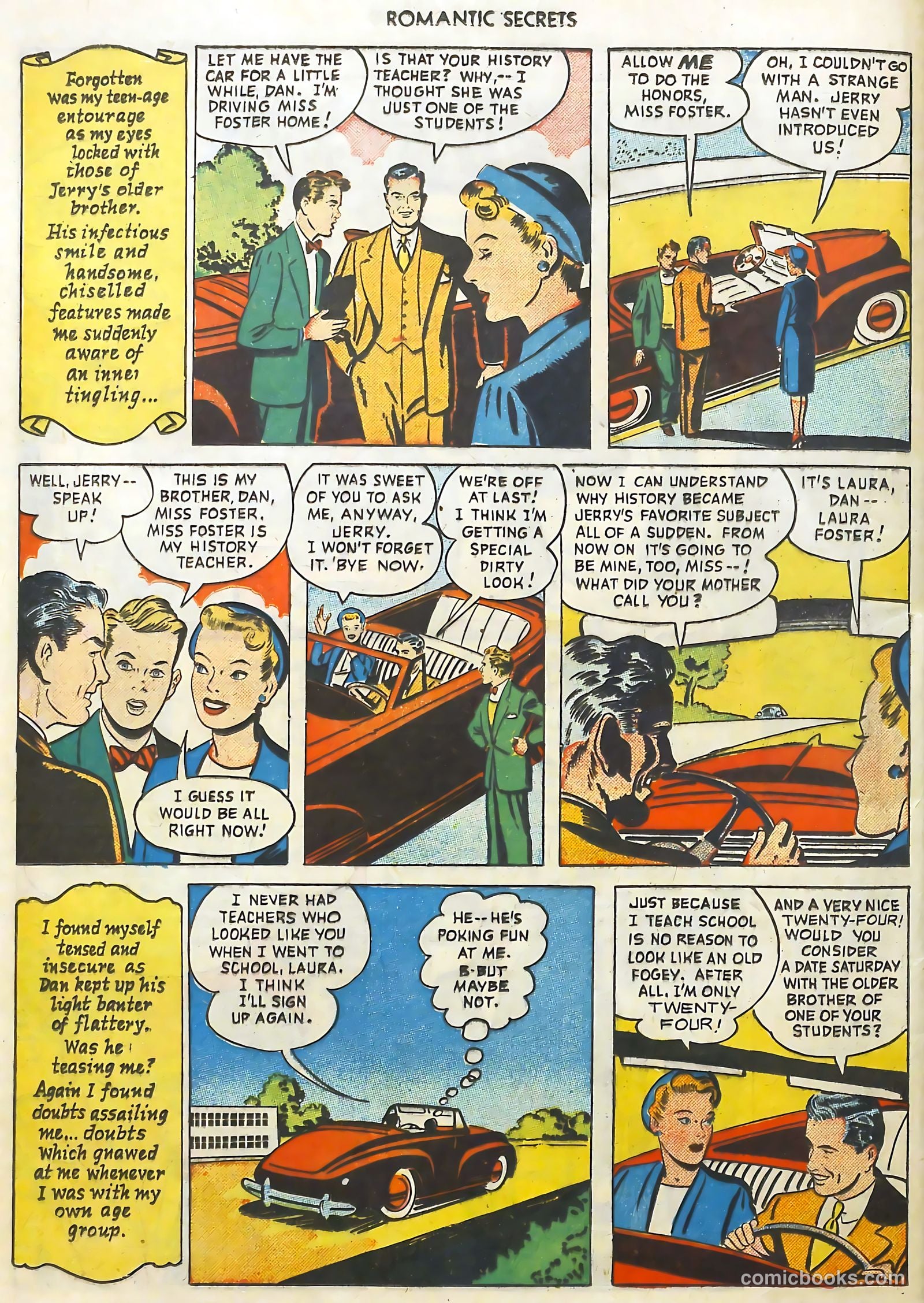 Romantic Secrets #11 (1950) — page 29 of 48