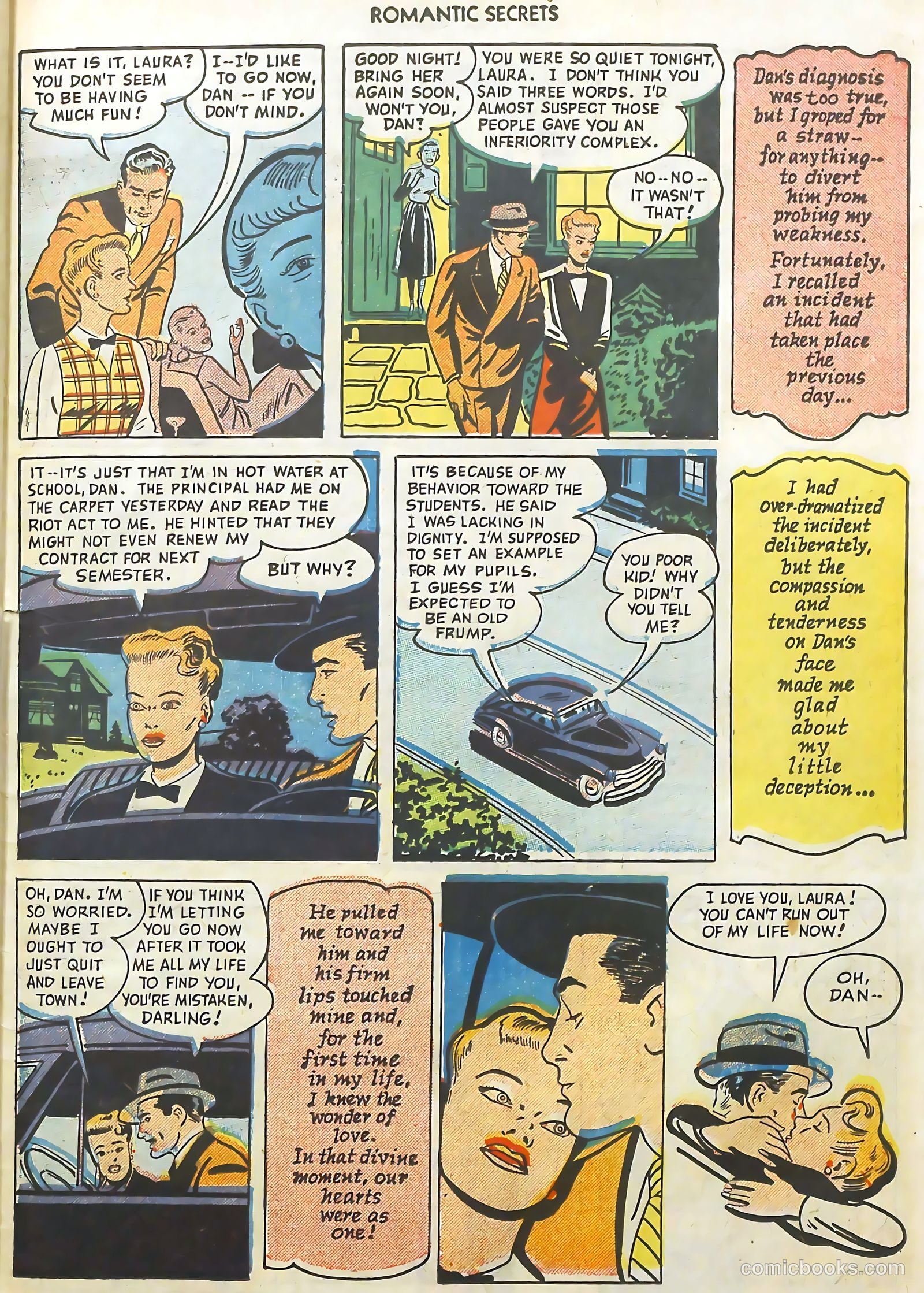 Romantic Secrets #11 (1950) — page 32 of 48