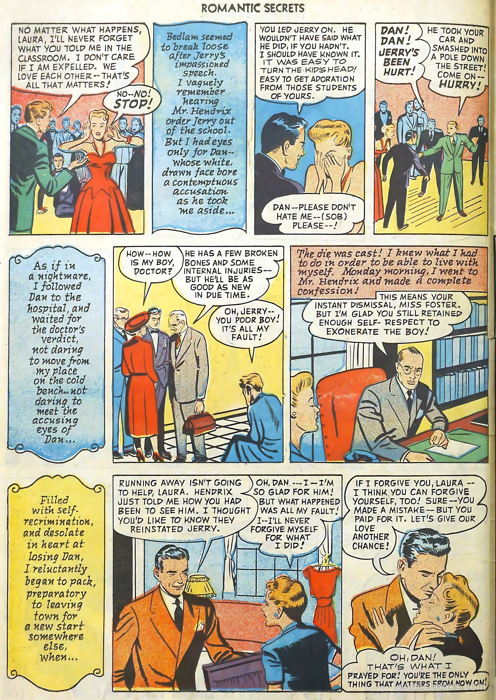 Romantic Secrets #11 (1950) — page 35 of 48