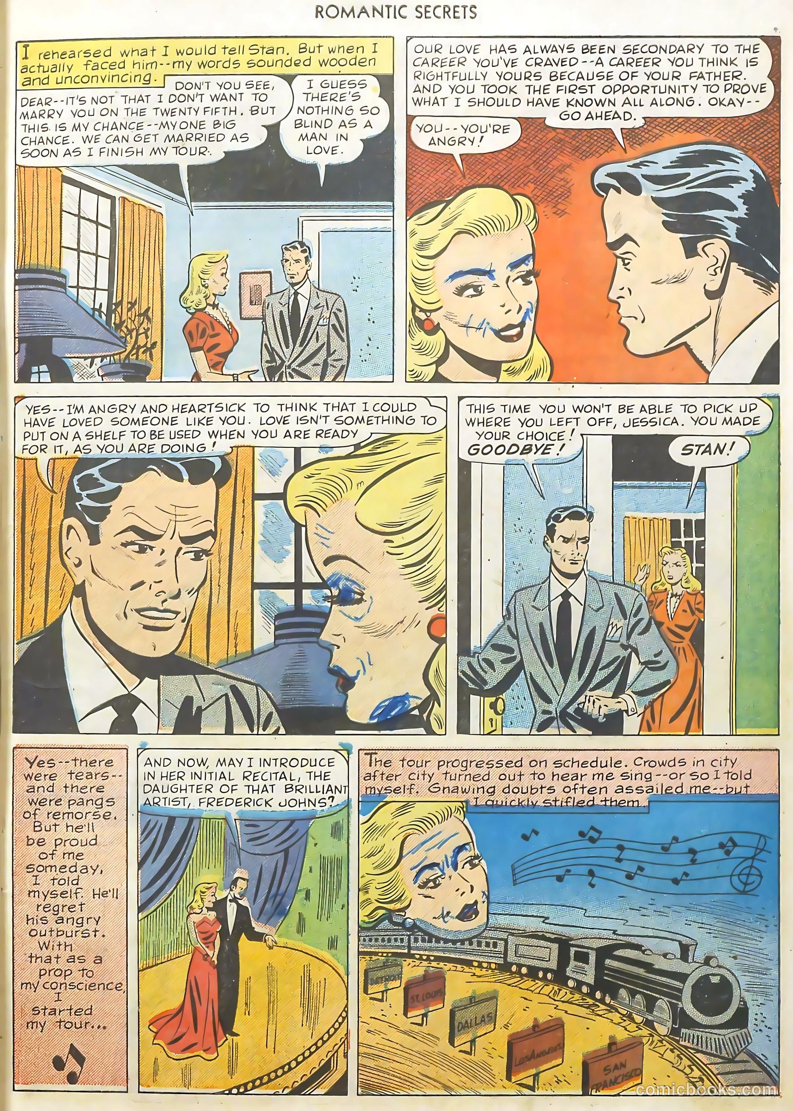 Romantic Secrets #11 (1950) — page 46 of 48